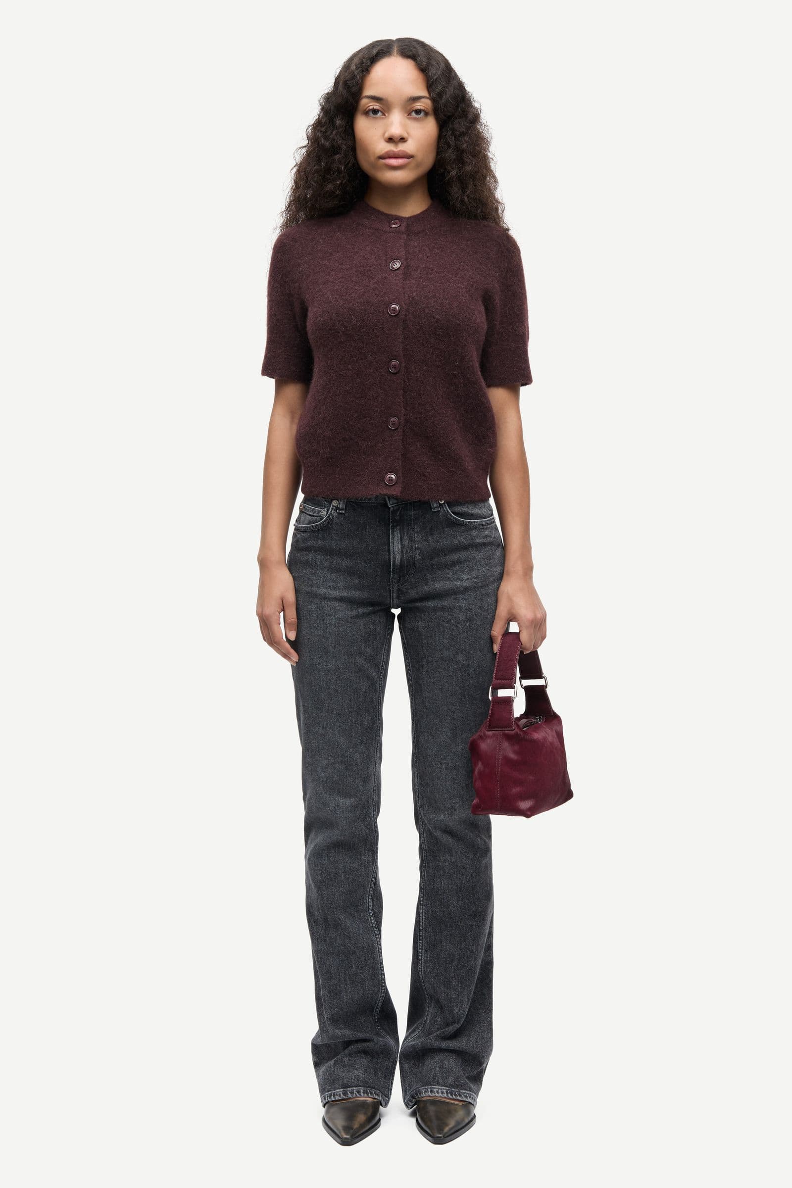 Sanoura ss cardigan 15556 Fudge