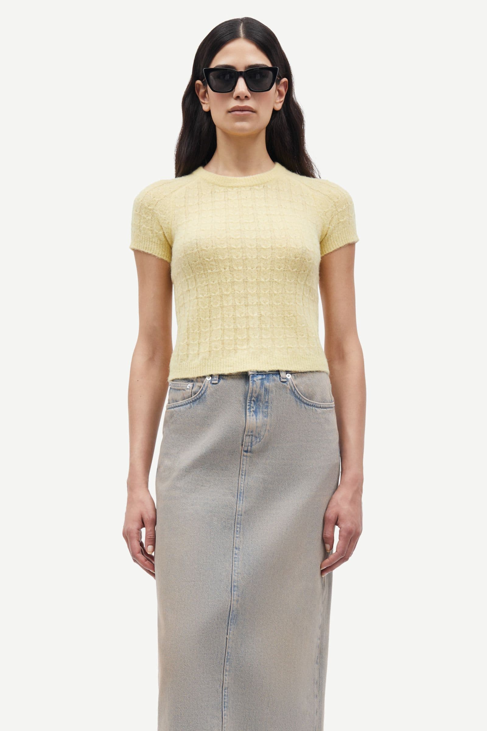 Sabarbara t-shirt 15557 Dusty Yellow