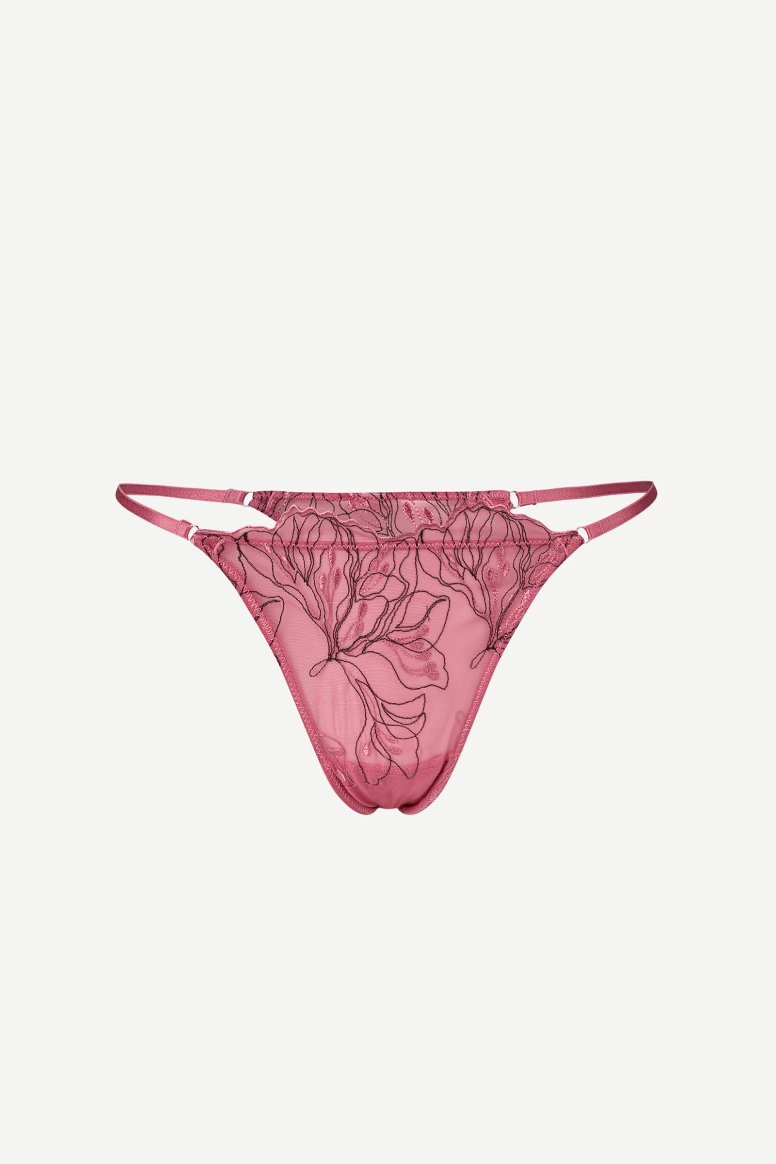 Saaudrey string 15578 Rose Wine Lace