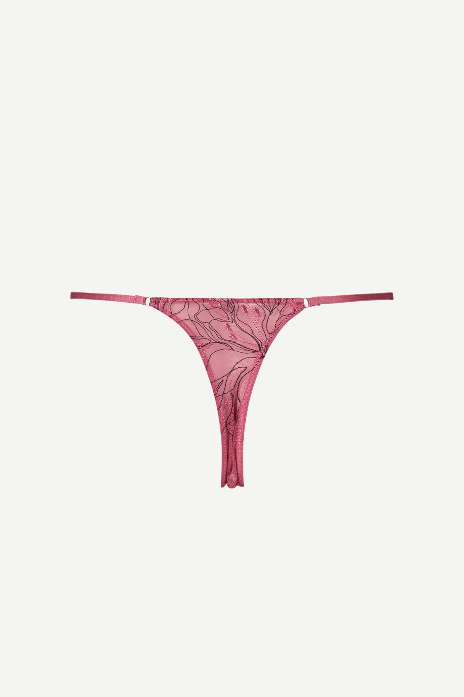 Saaudrey string 15578 Rose Wine Lace