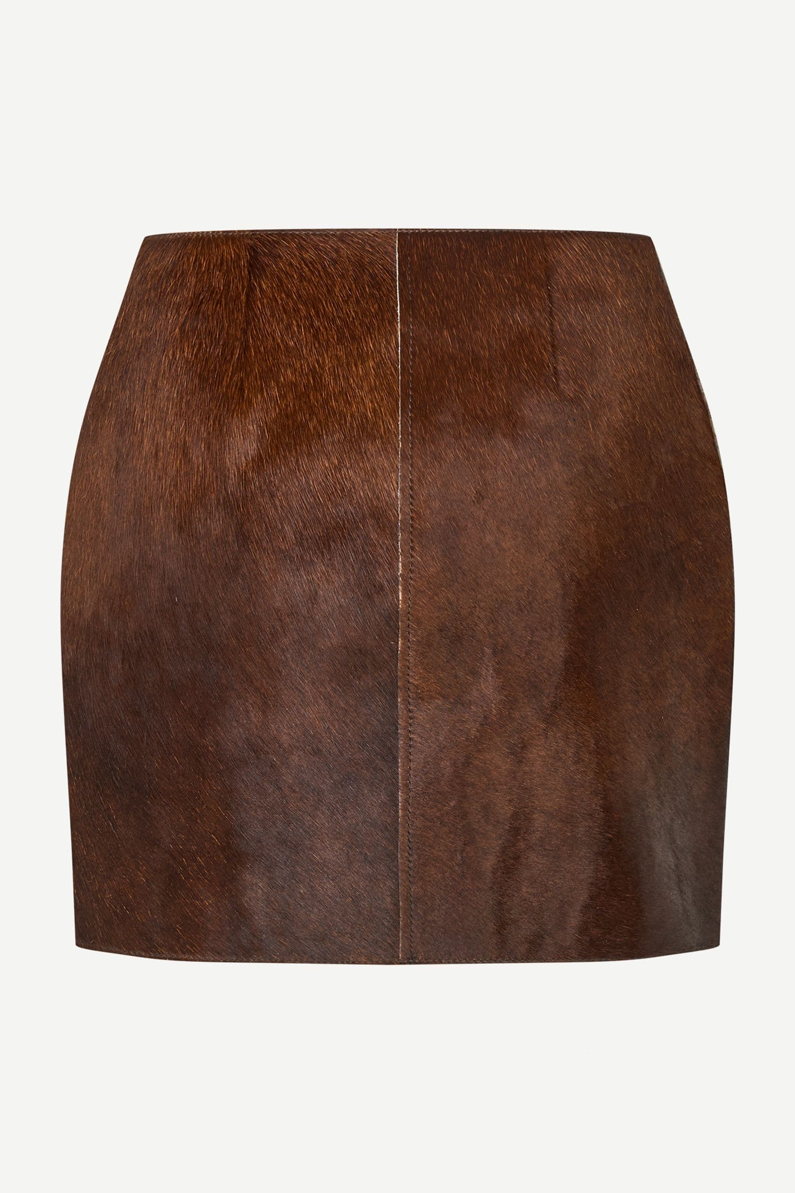 Salil skirt 15374 Dark brown Dip-dye