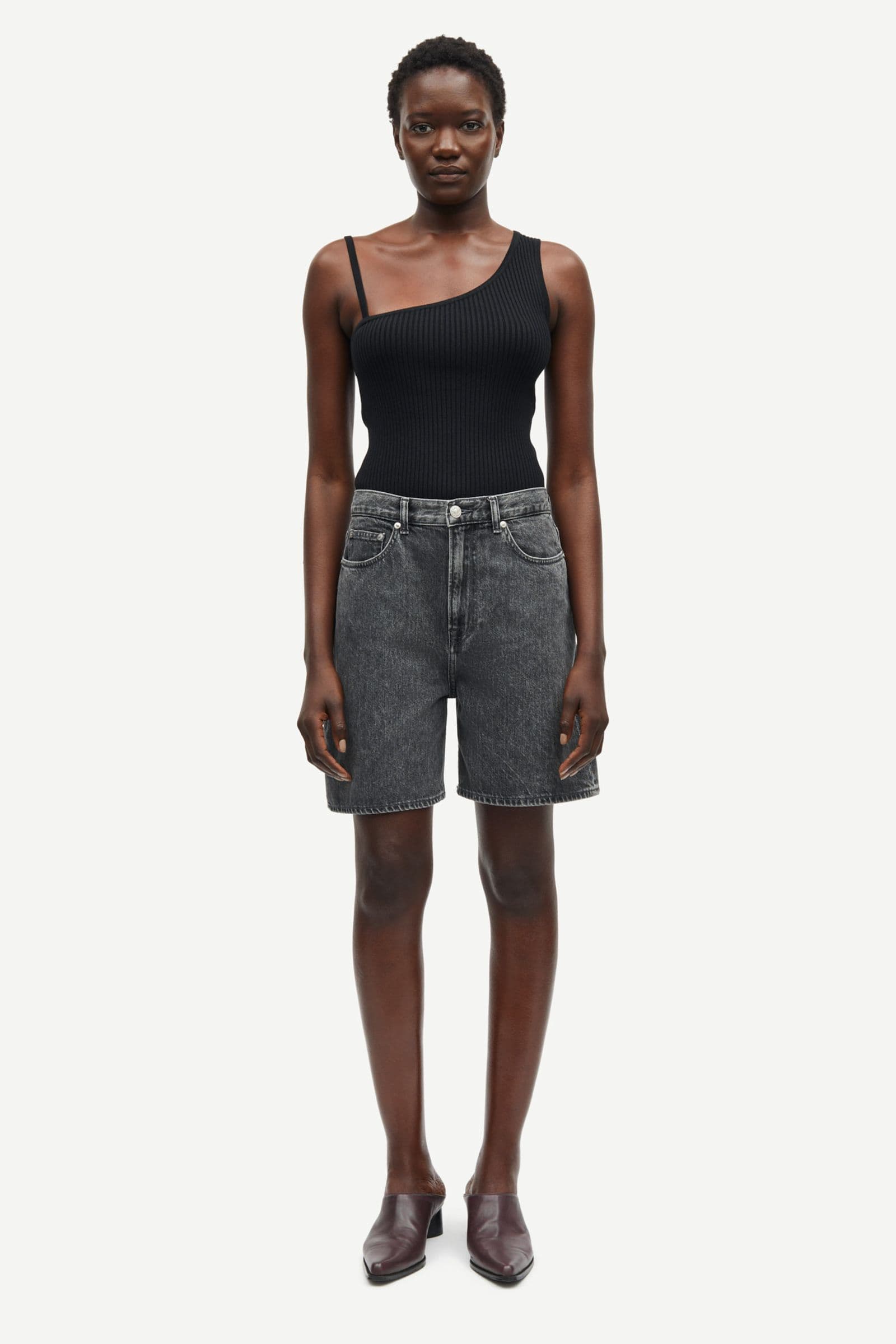 Sashelly shorts 15590 Grey cloud