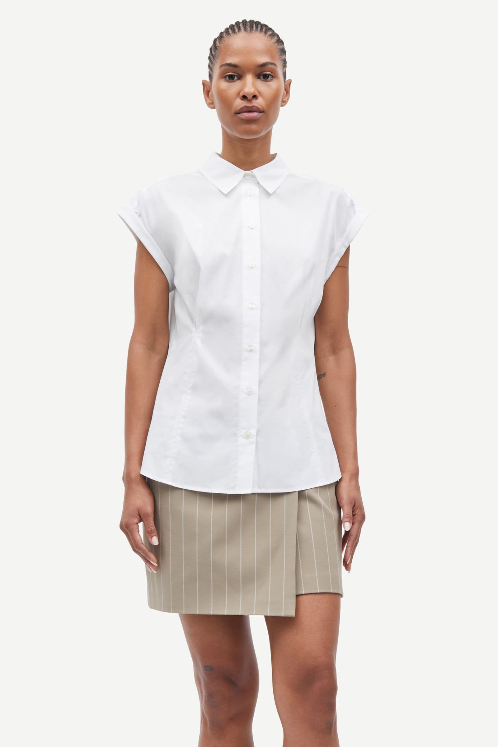 Satolina ss shirt 14644 White