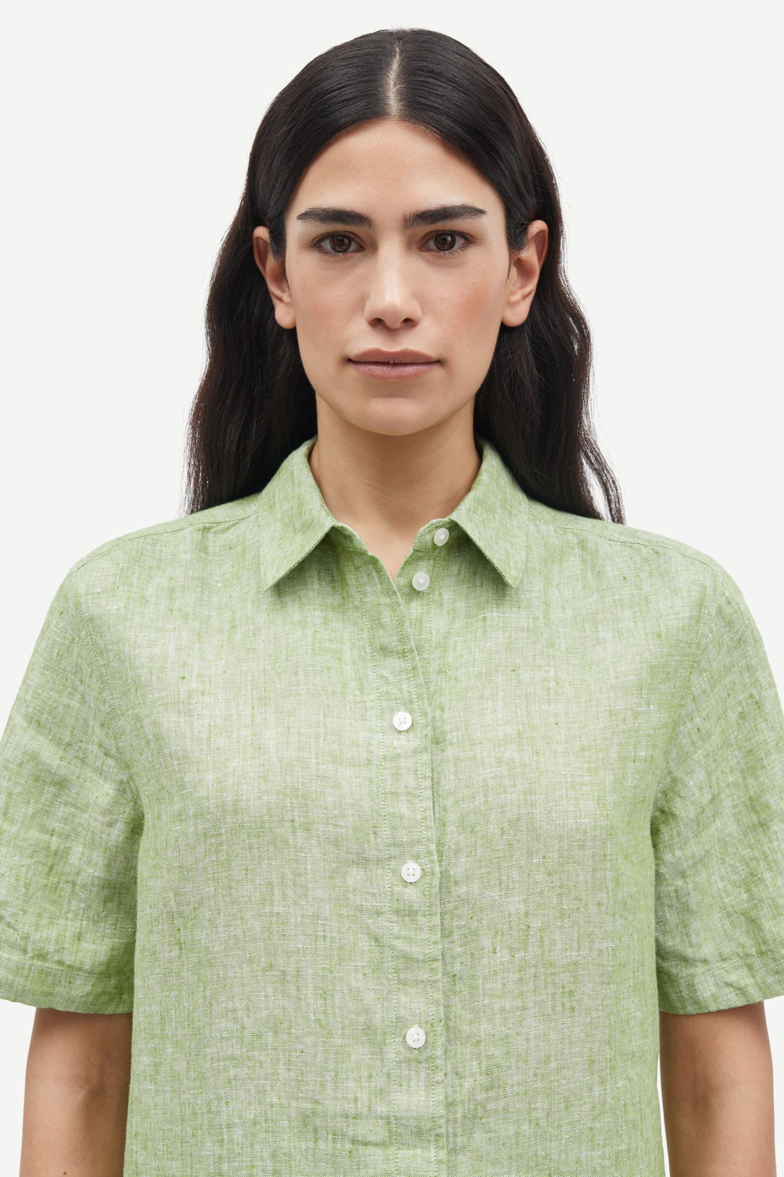 Salarikar SS shirt 14329 Peridot Mel.