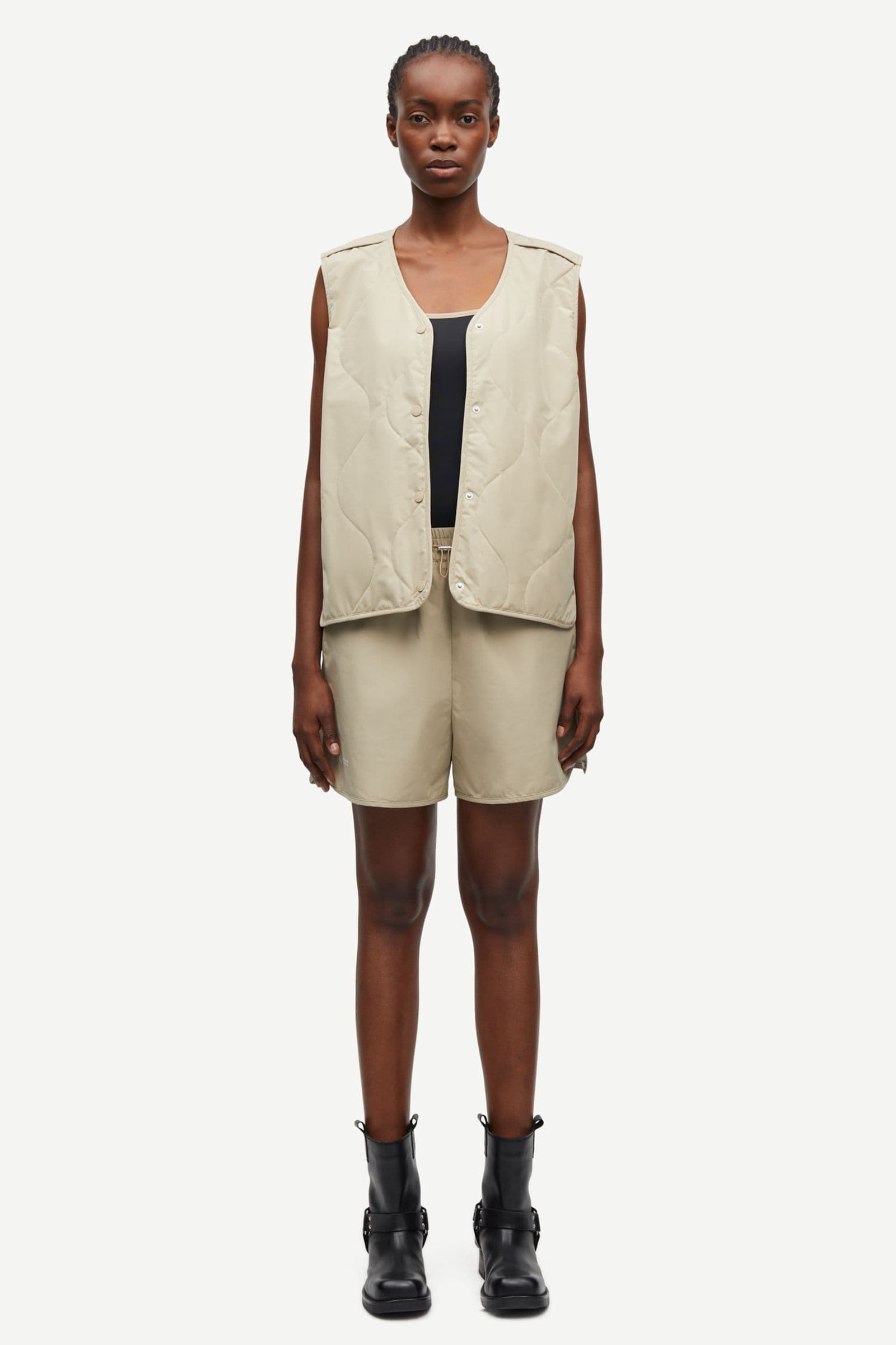 Sayuna vest 15616 White Pepper