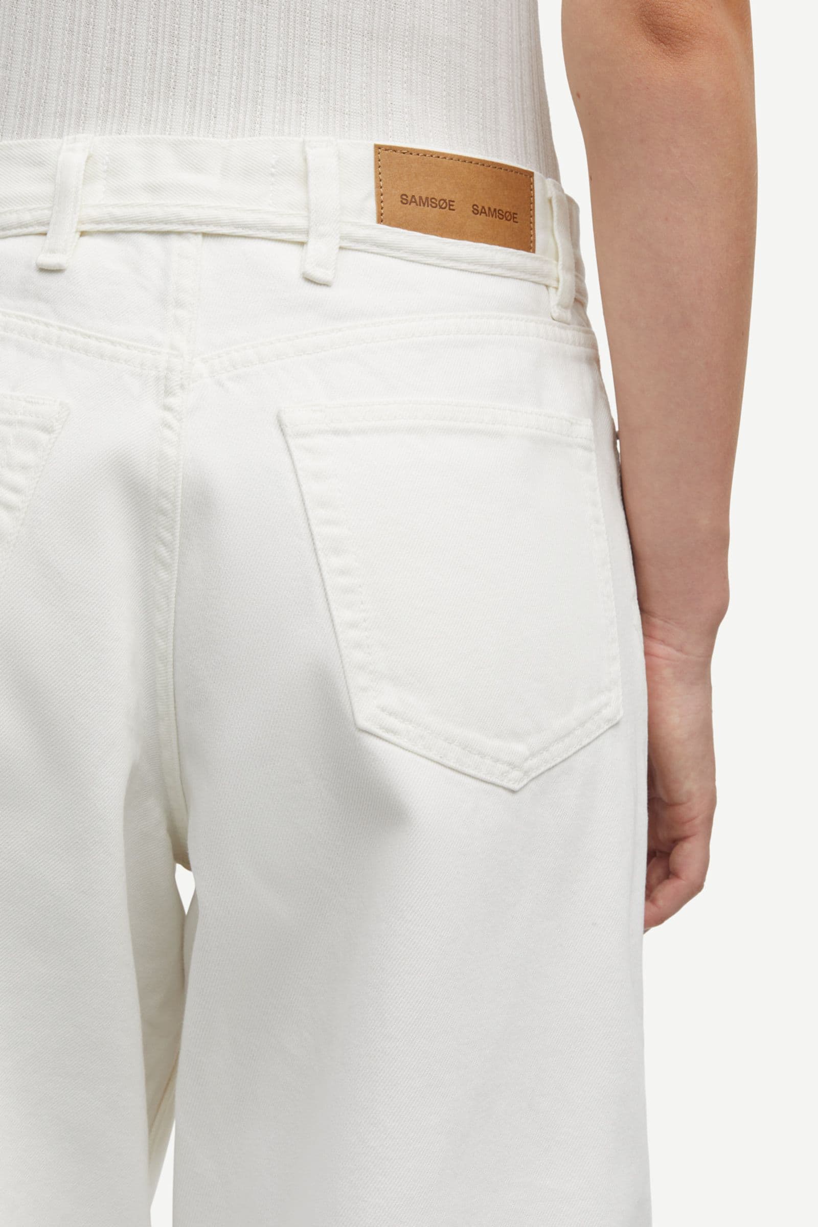 Saharper jeans belt 15620 White rock