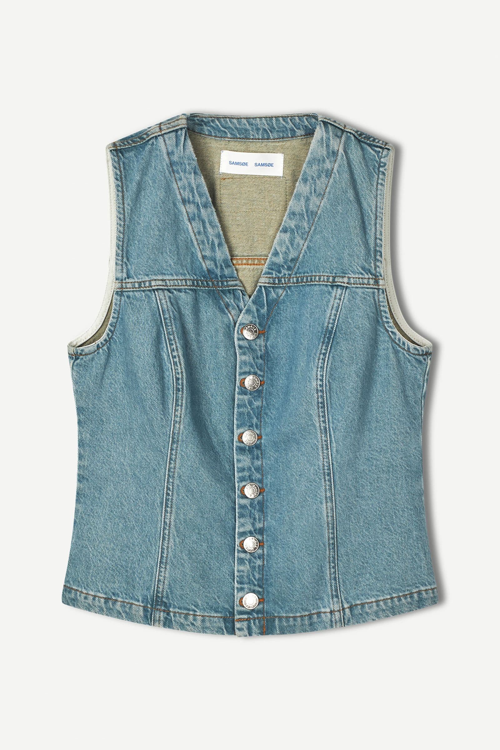 Sabeth vest 15618 Caribbean blue