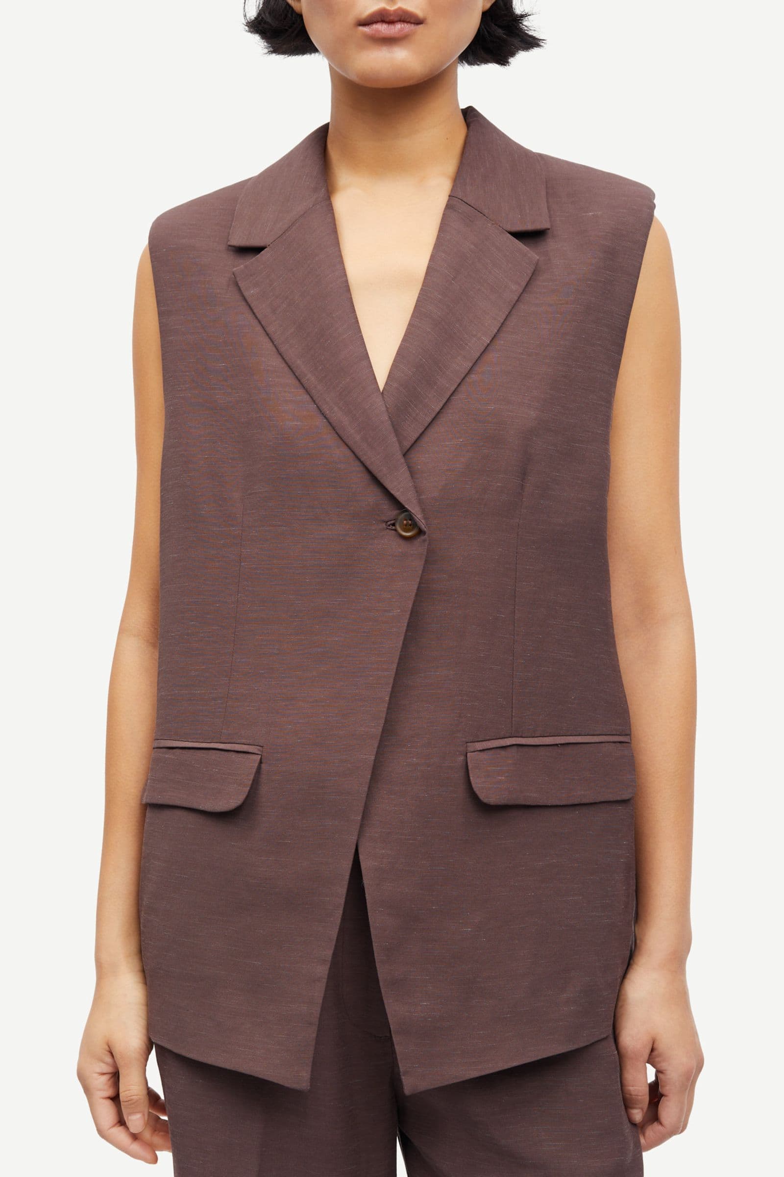 Sathena Vest 15630 French Roast