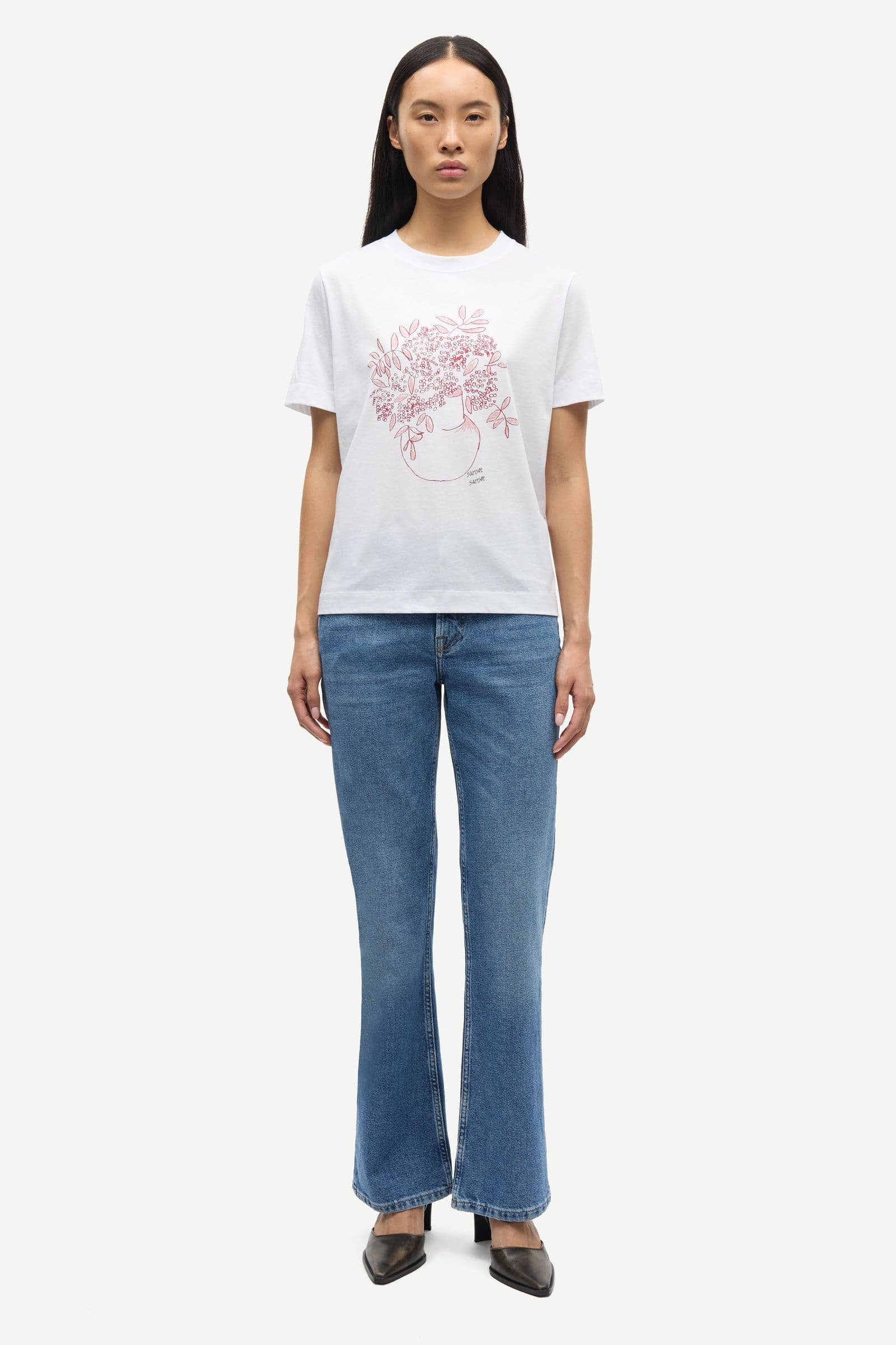 Sacamino ss t-shirt 15276 Earth Holly Berries