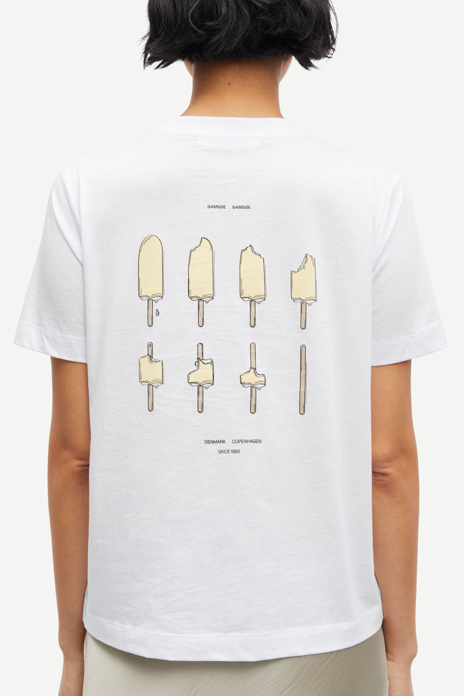 Sacamino ss t-shirt 15276 Eight Ice Flan