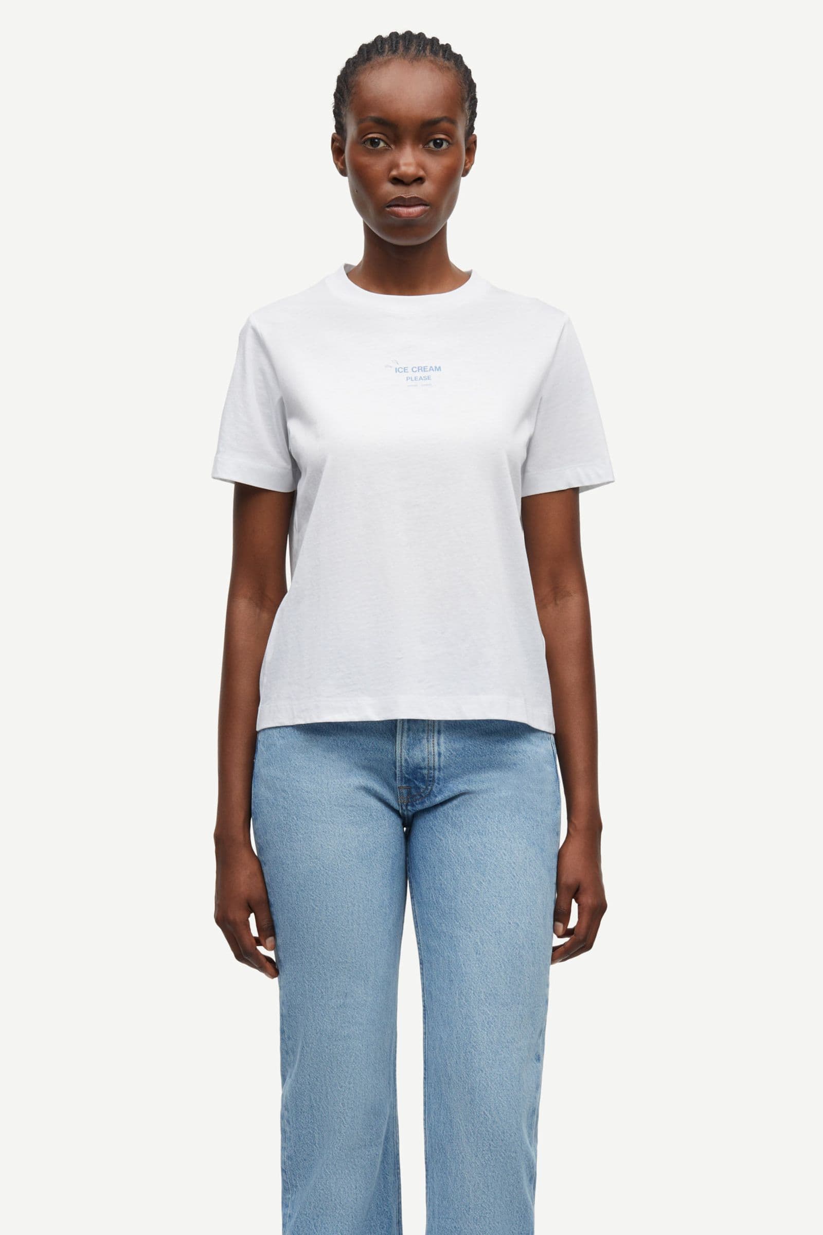 Sacamino ss t-shirt 15276 Ice Blue Jasper