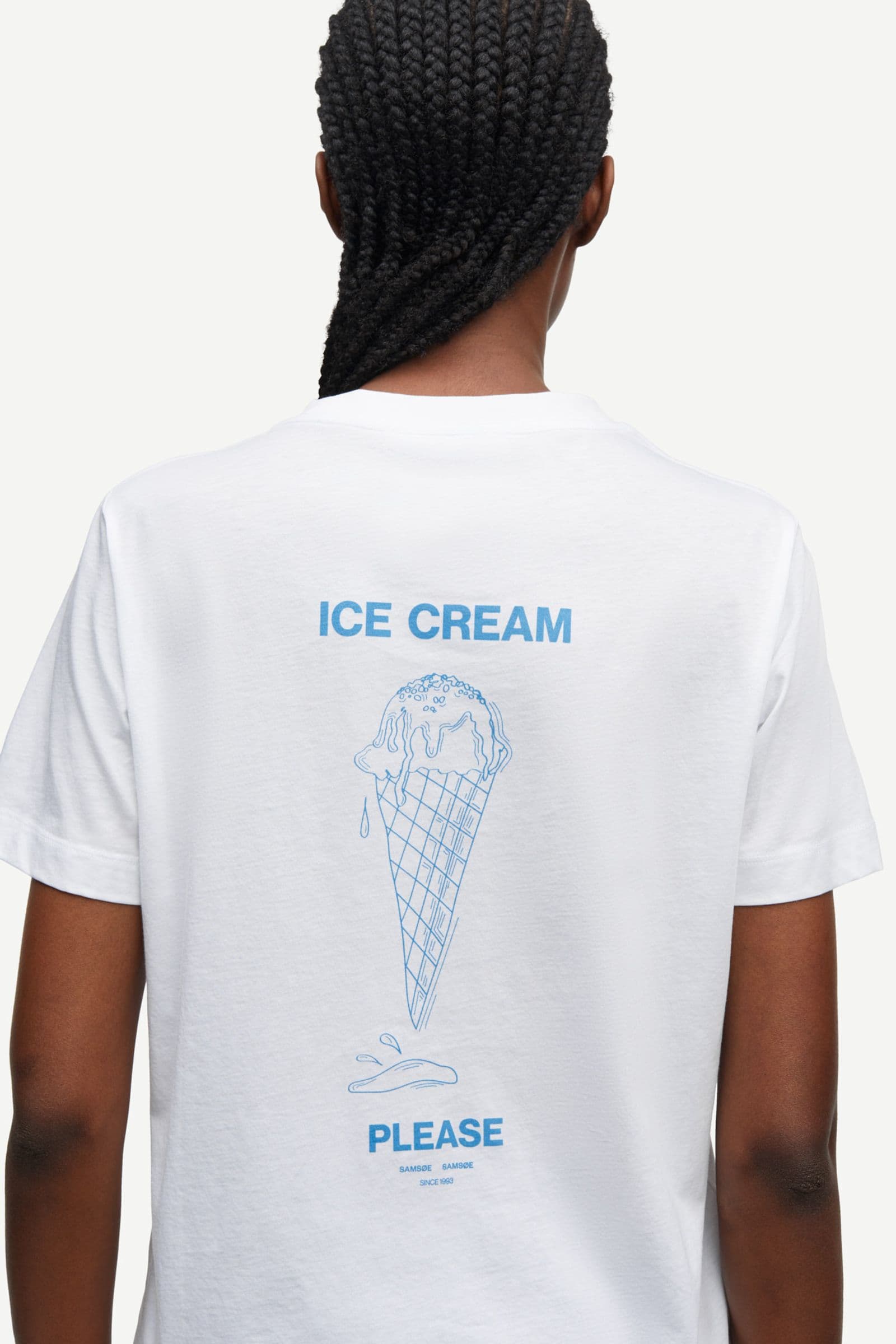Sacamino ss t-shirt 15276 Ice Blue Jasper