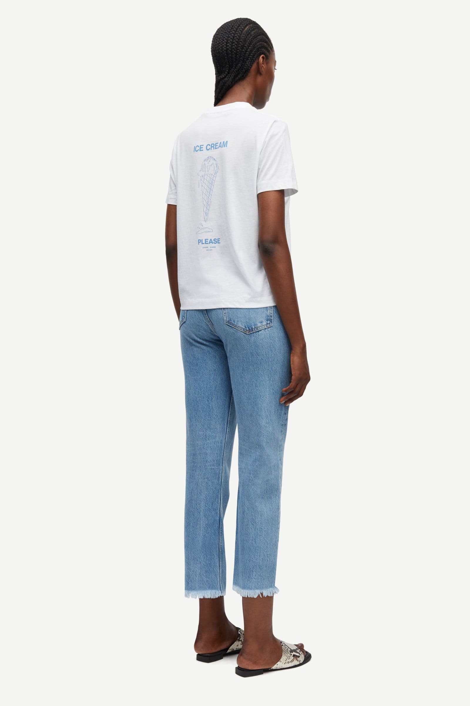 Sacamino ss t-shirt 15276 Ice Blue Jasper