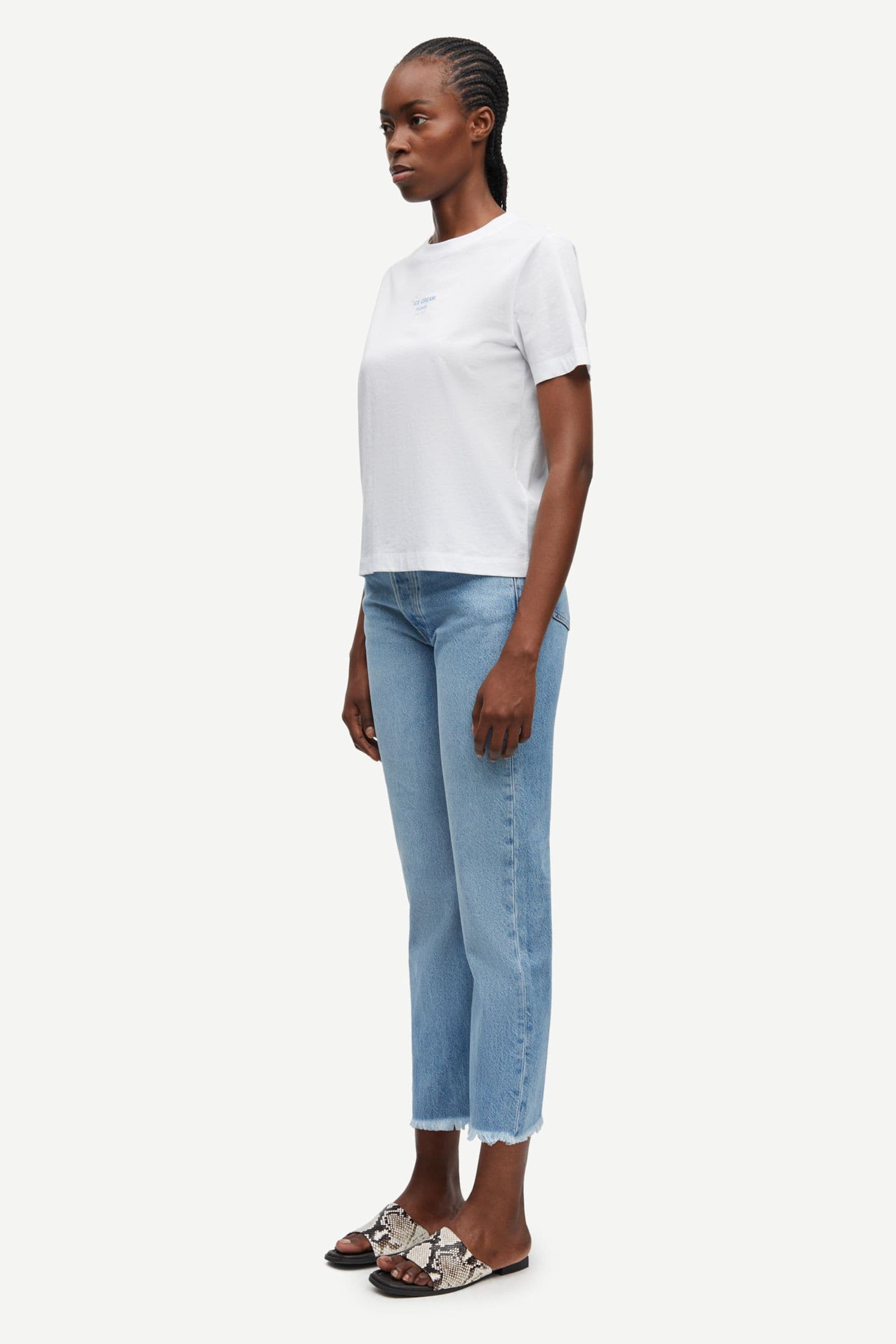 Sacamino ss t-shirt 15276 Ice Blue Jasper