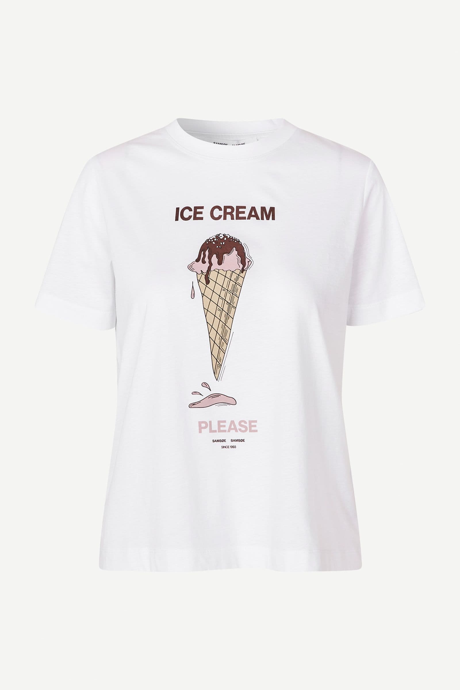 Sacamino ss t-shirt 15276 Ice French Roast