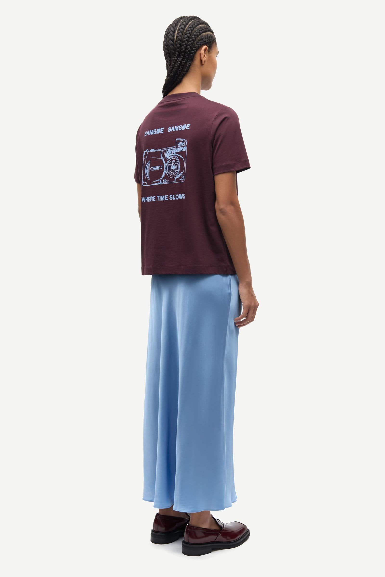 Sacamino ss t-shirt 15276 Fudge Camera