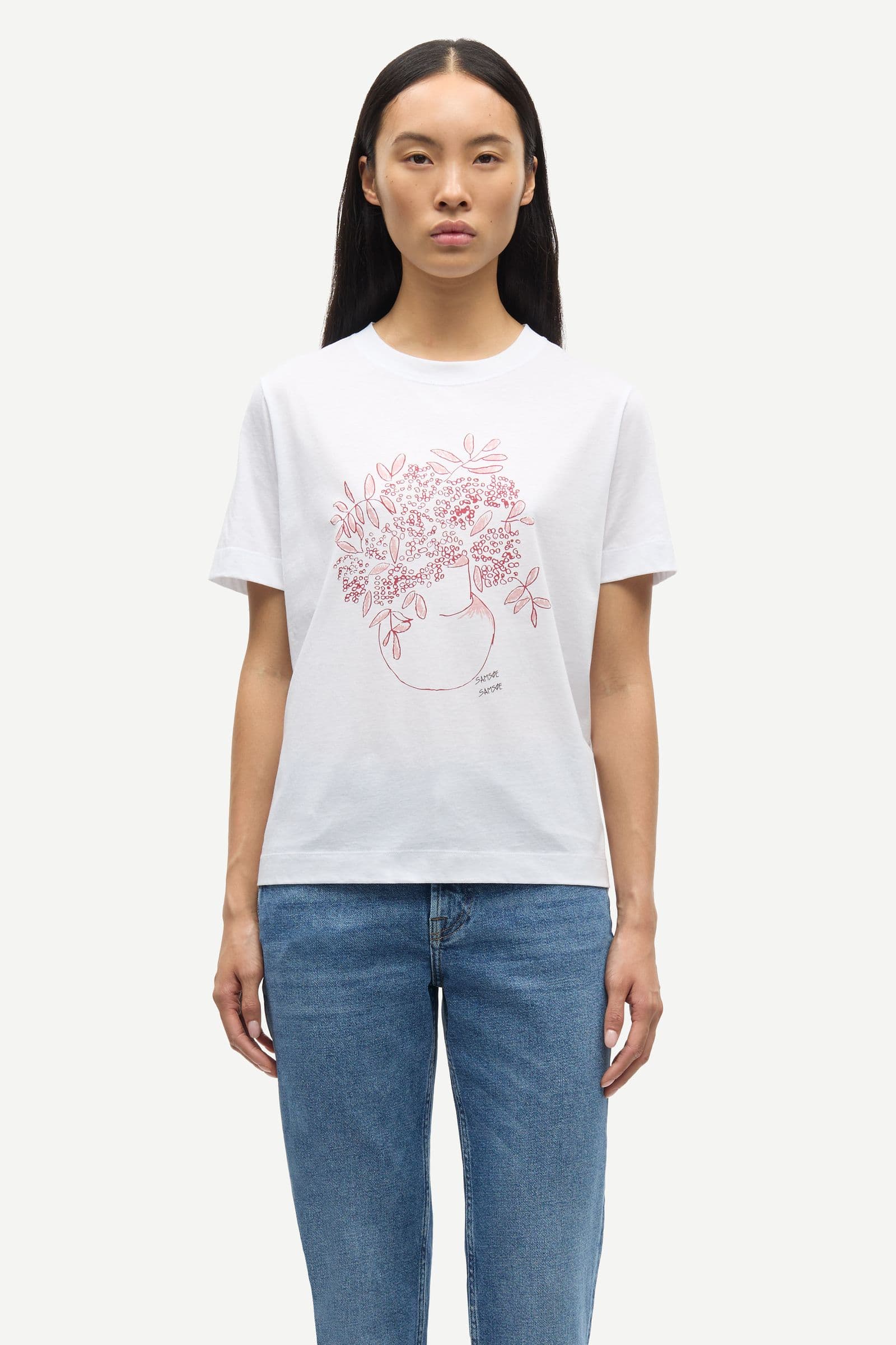 Sacamino ss t-shirt 15276 Earth Holly Berries