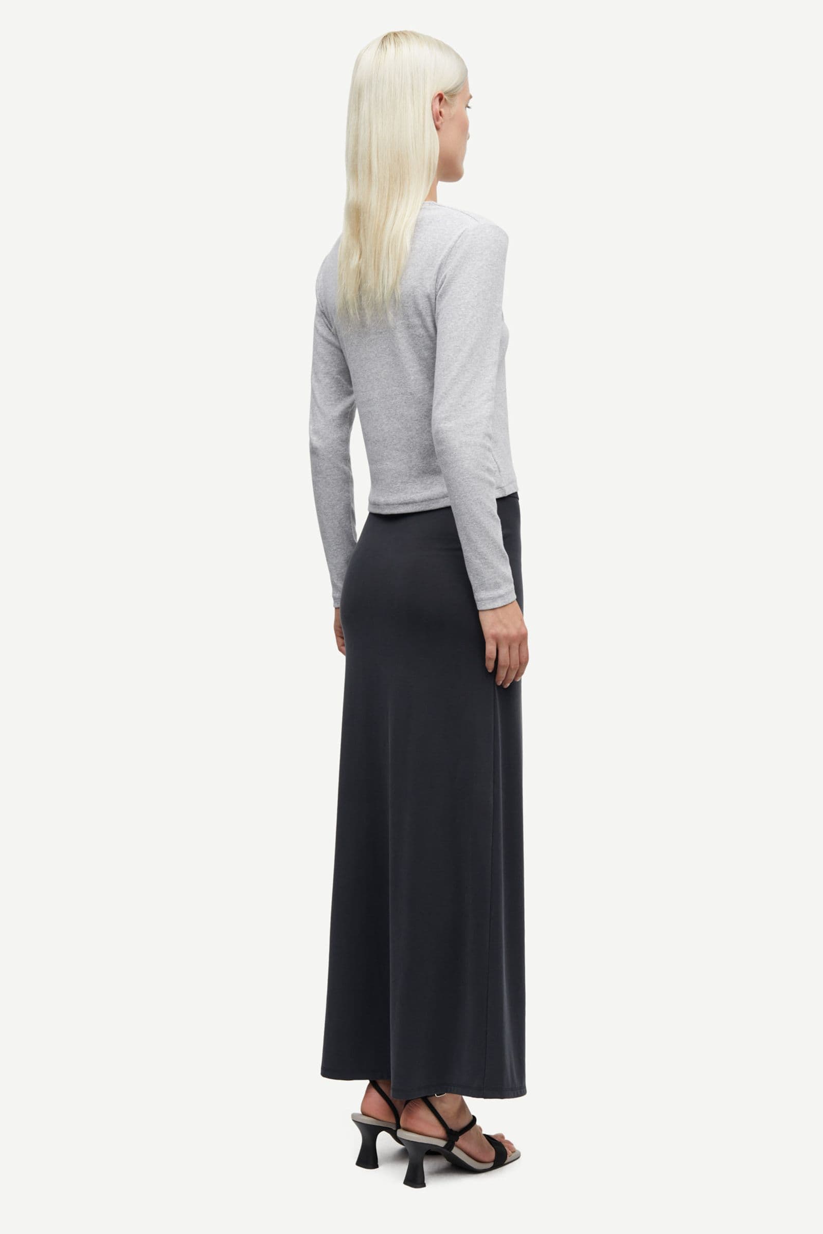 Sajune ls cardigan 7542 LIGHT GREY MEL.