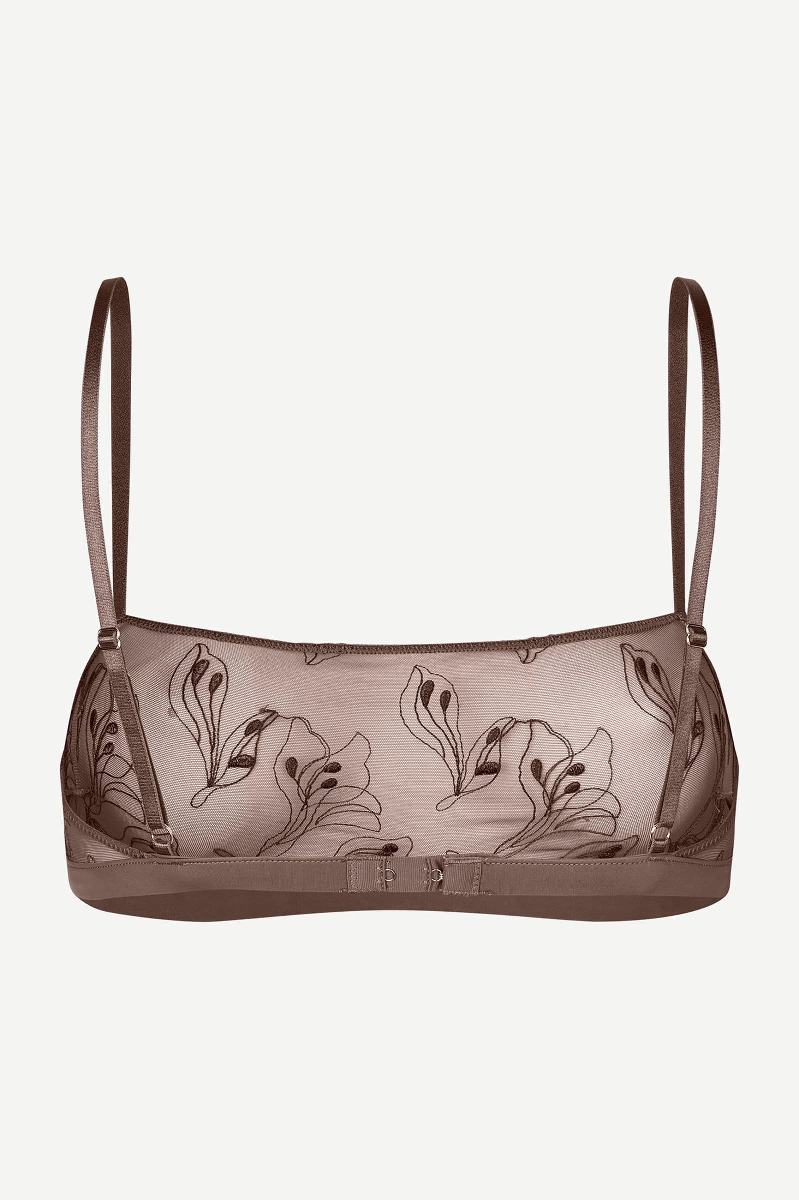 Saaudrey bandeau bra 15578 French Roast