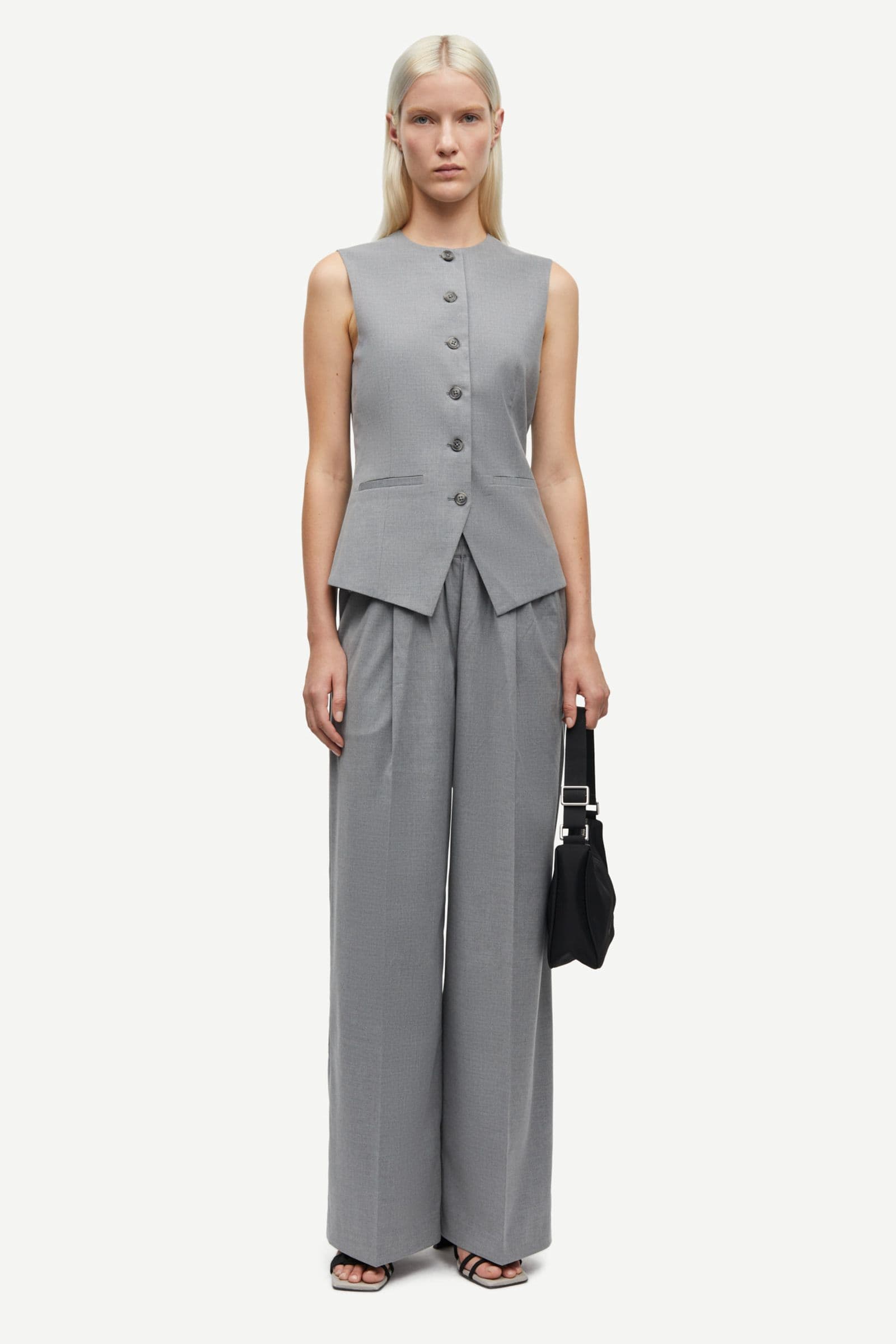 Saruma vest 15145 Grey mel.