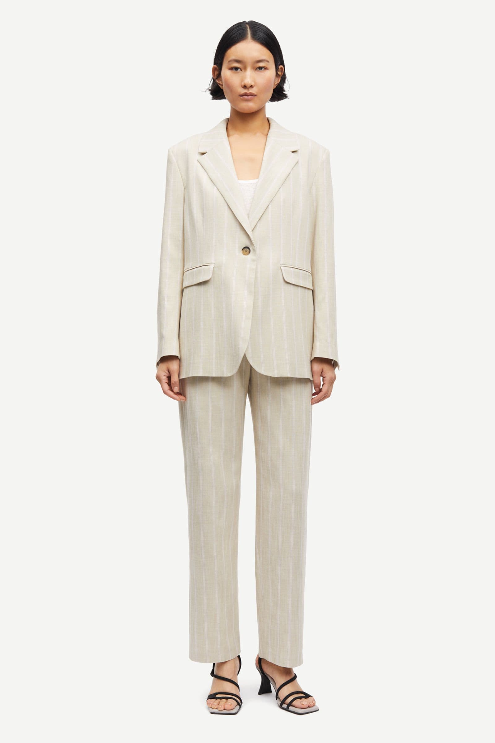 Saluza trousers 15664 White pepper st.