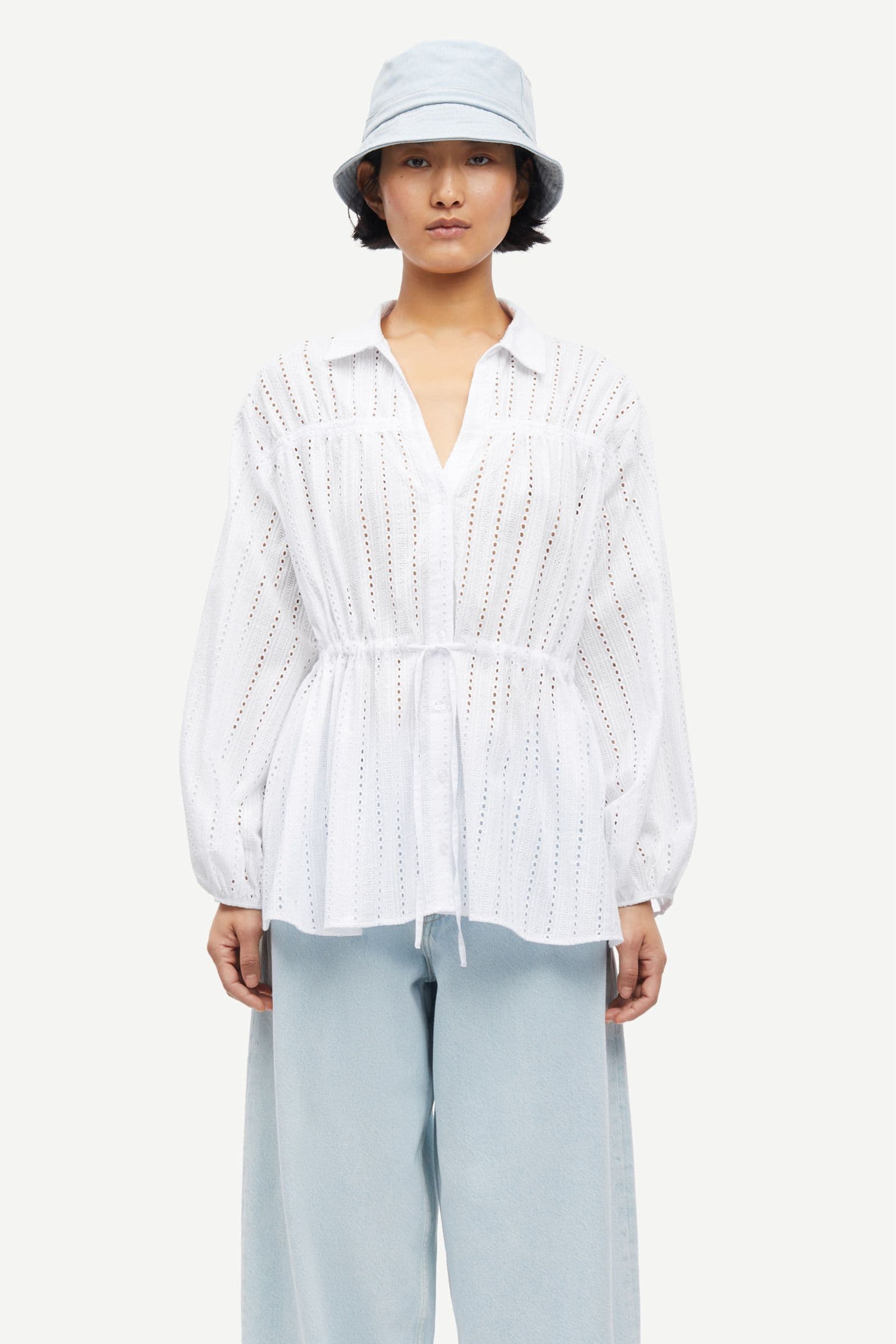 Samanarola blouse 15643 White