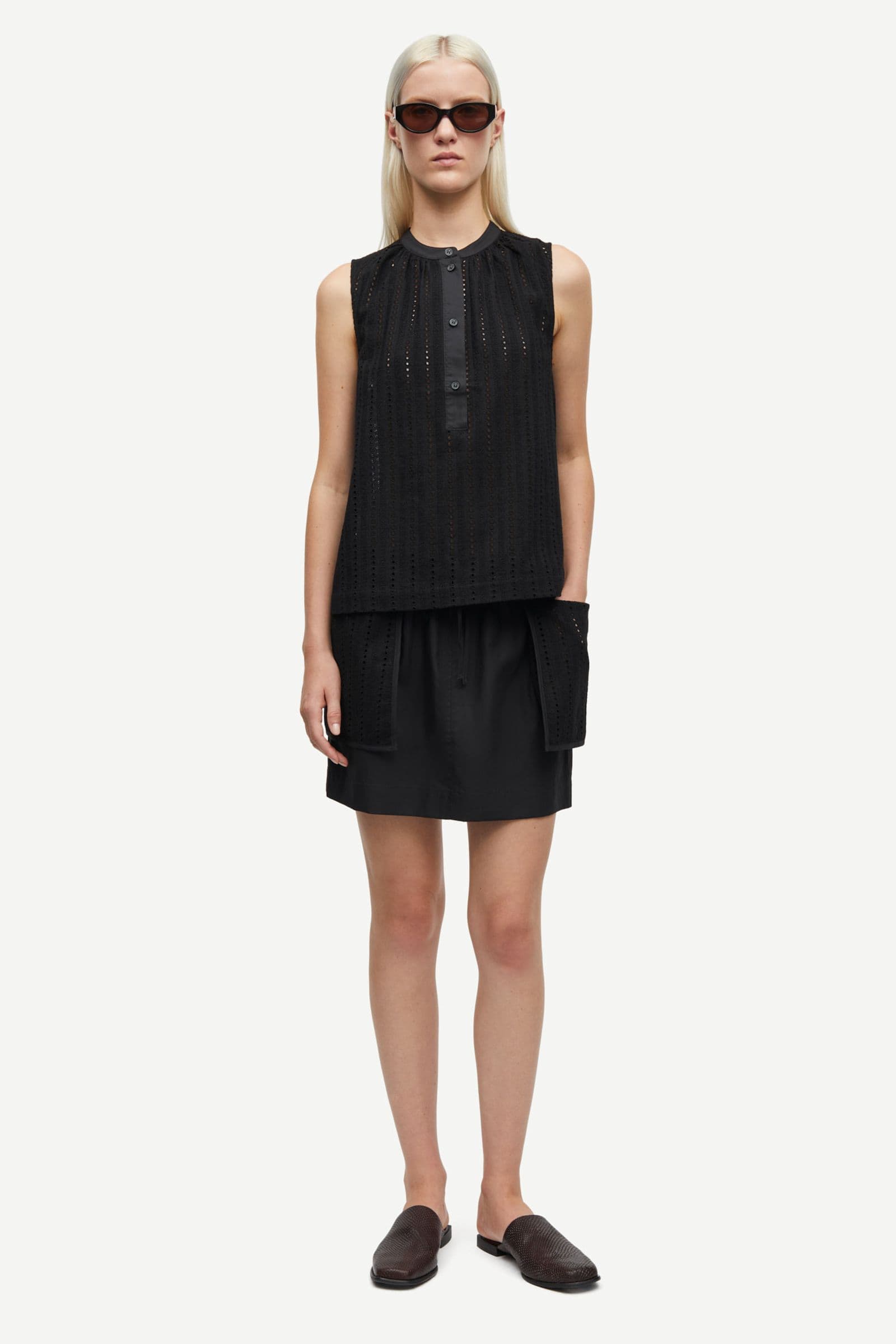 Samanarola skirt 14644 Black