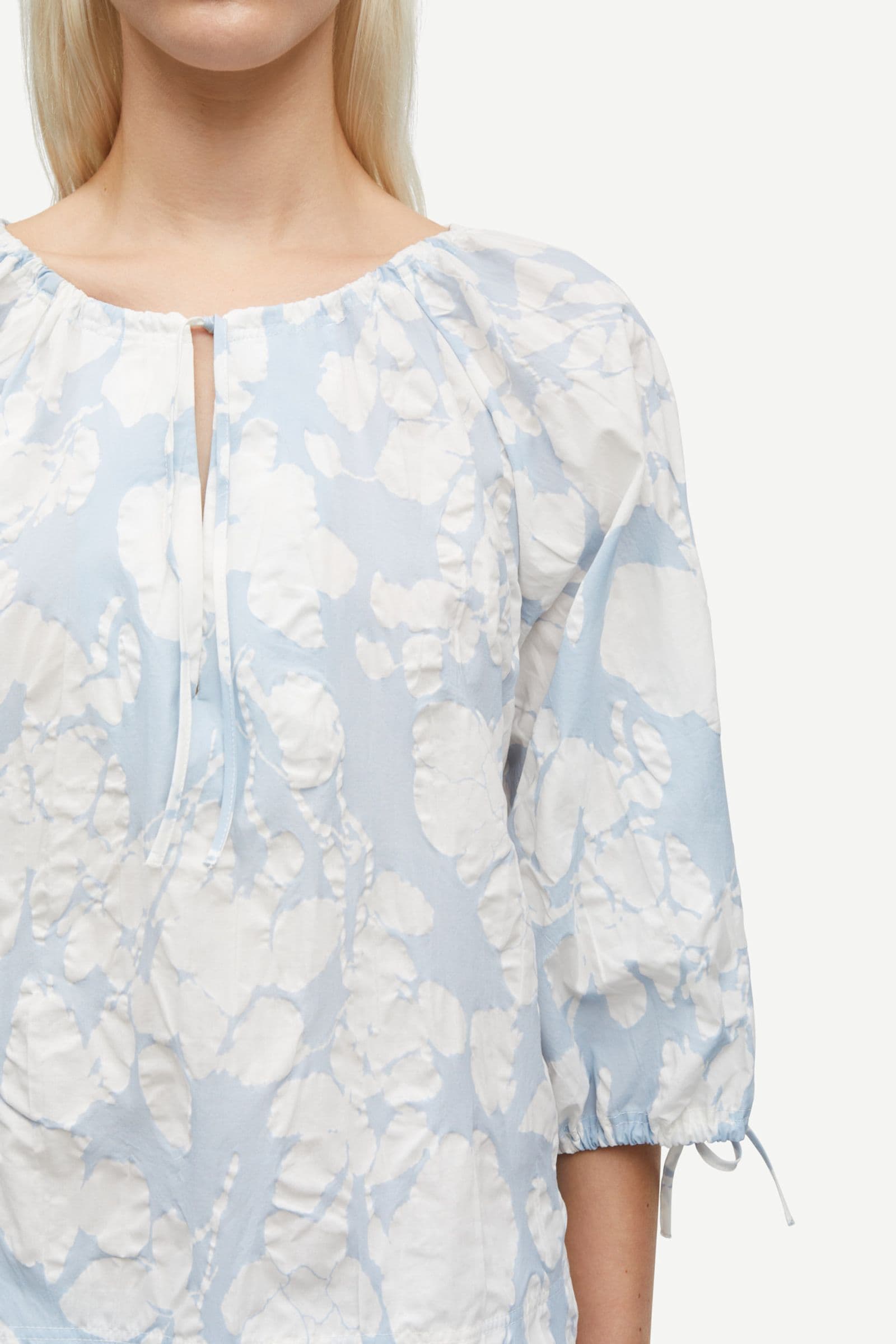 Samatera ss blouse 15644 Peony Egret