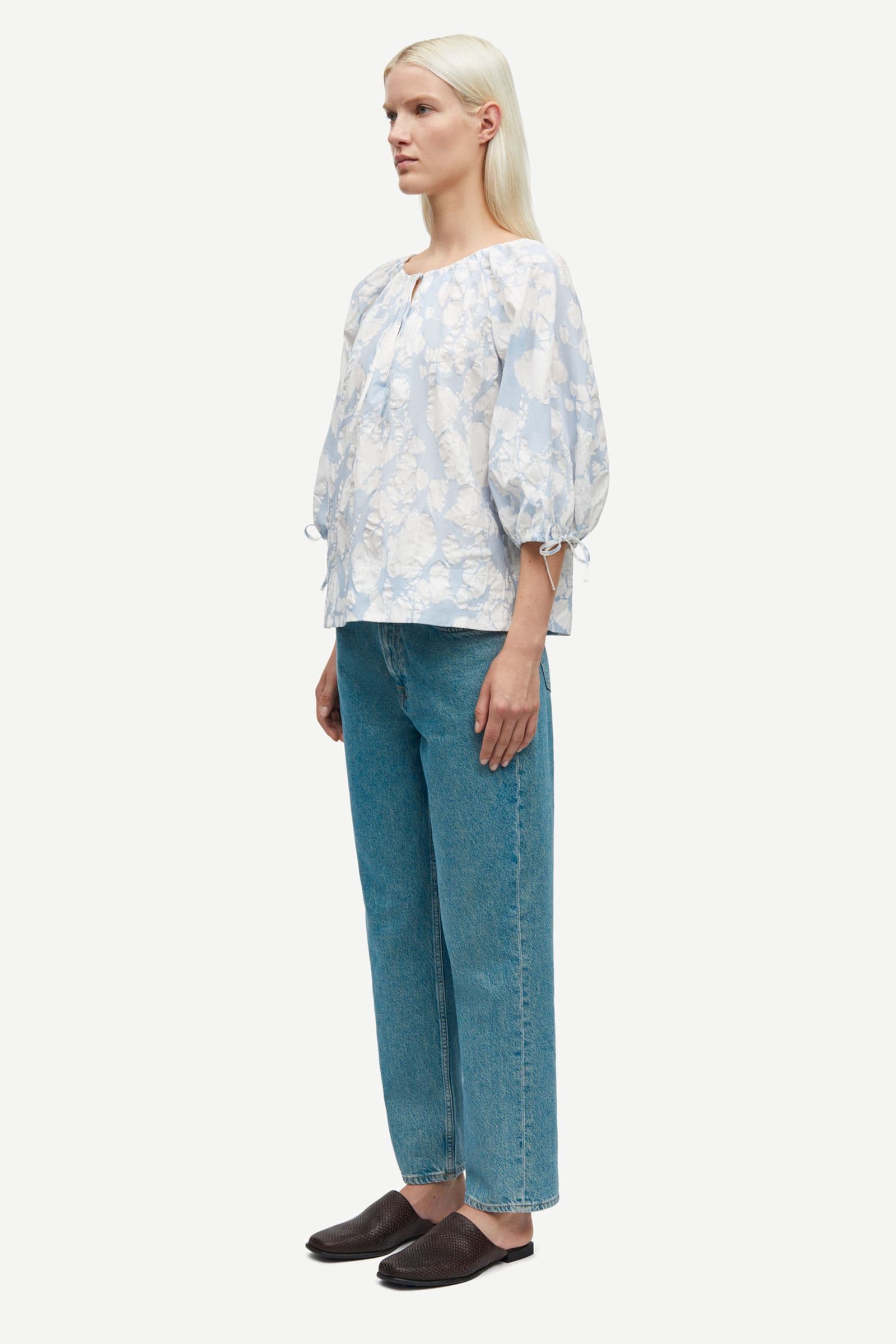 Samatera ss blouse 15644 Peony Egret