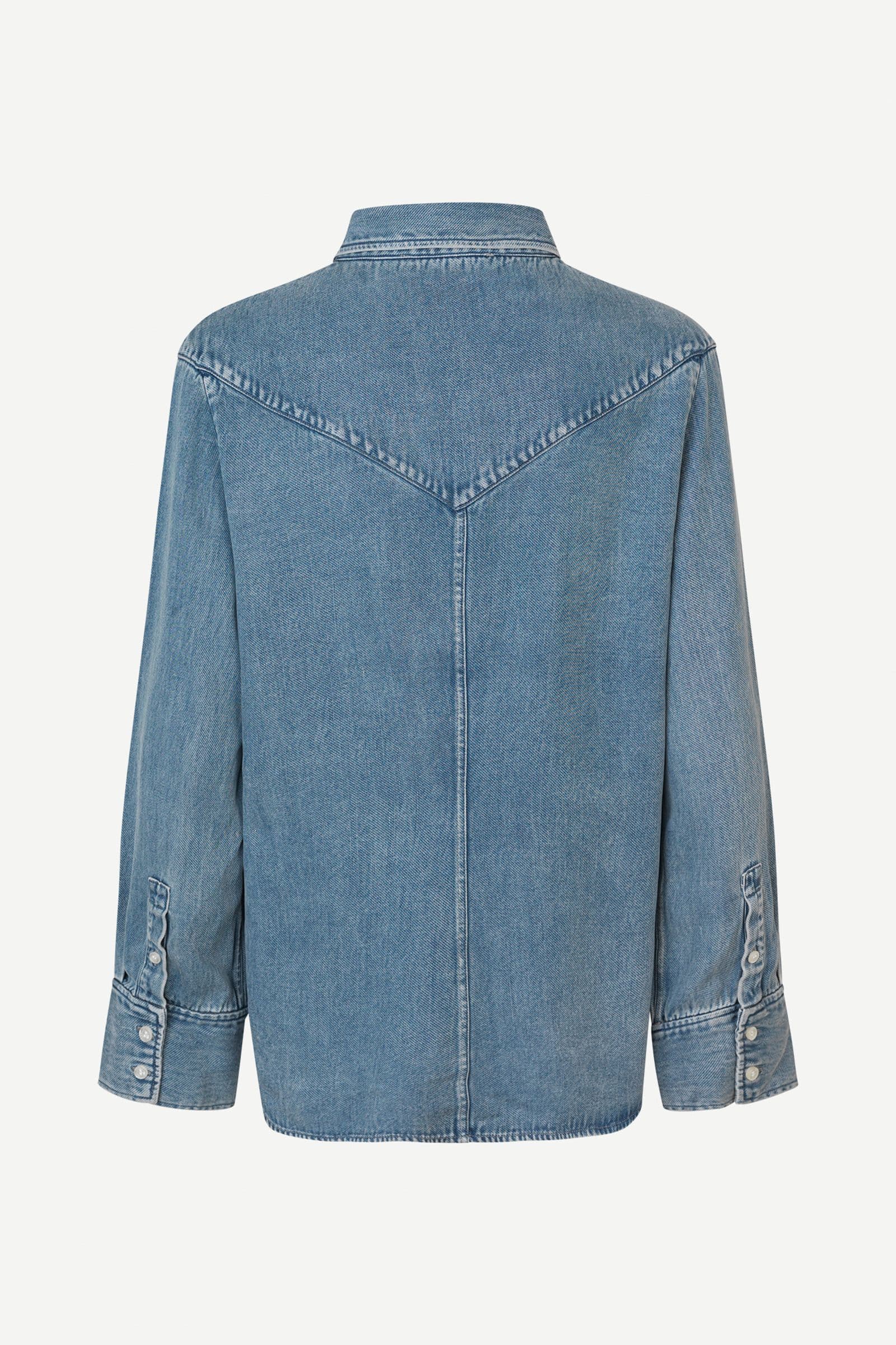 Samos shirt 15645 Denim Blue