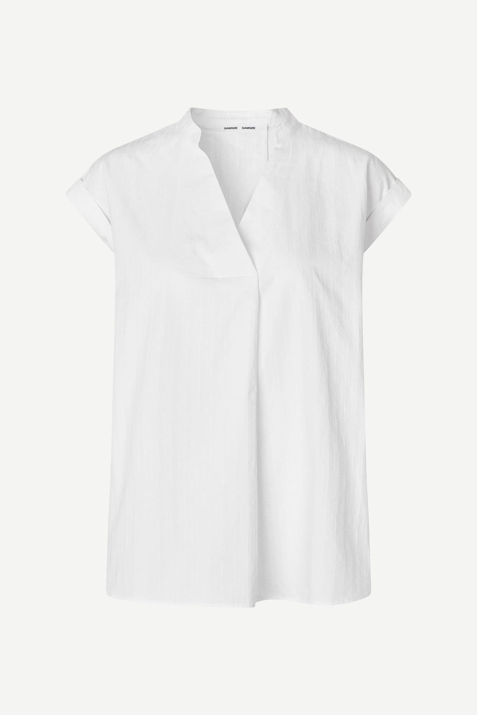 Satina ss shirt 15646 White