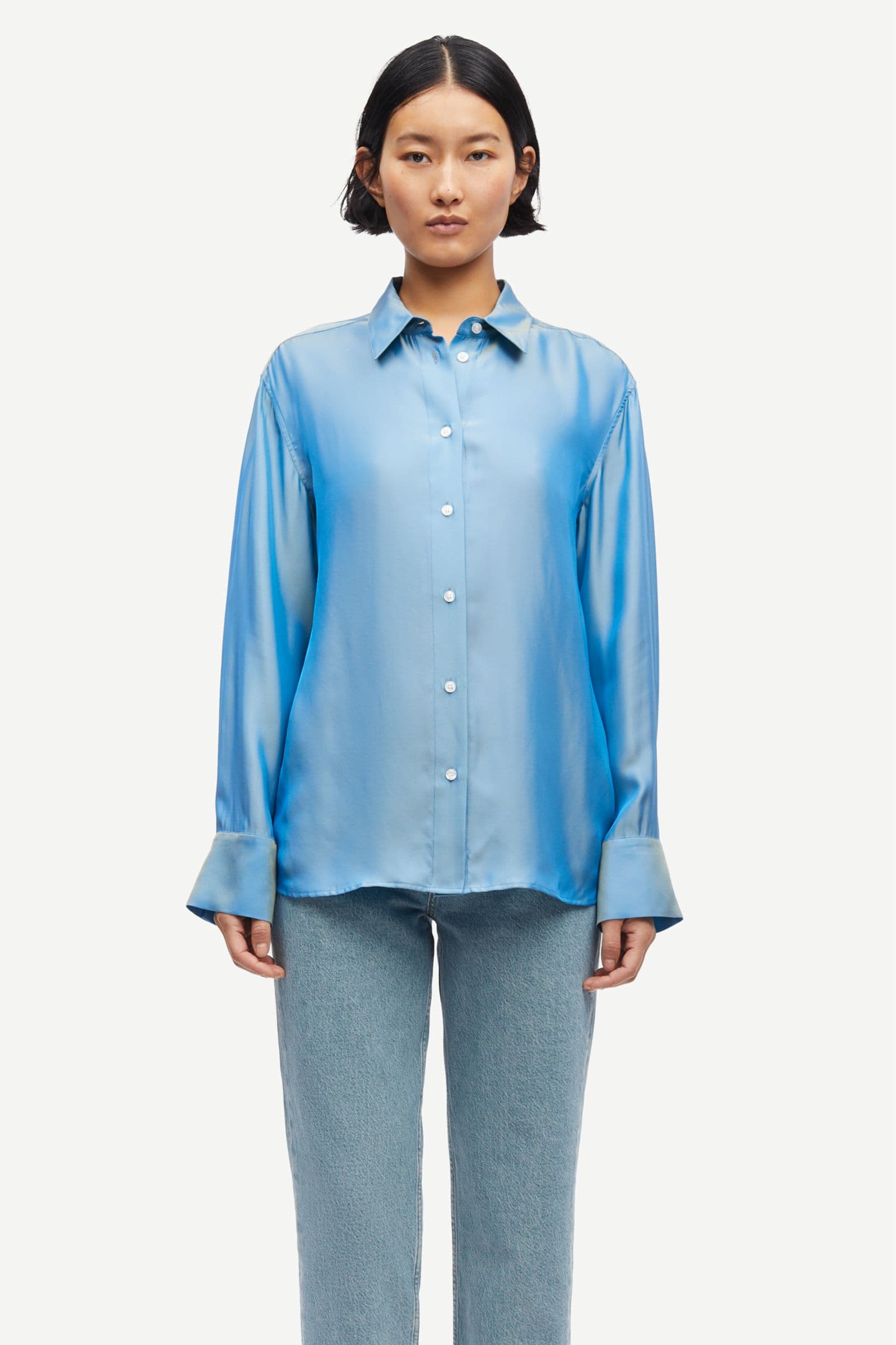 Sanot shirt 15649 Blue Jasper