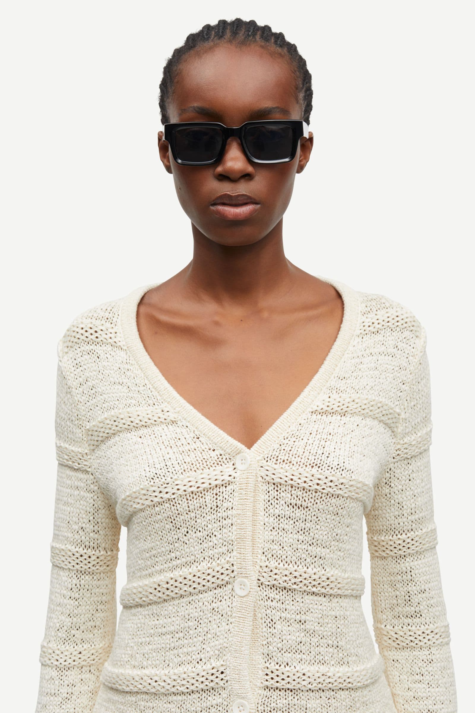Sanettie cardigan 15638 Egret