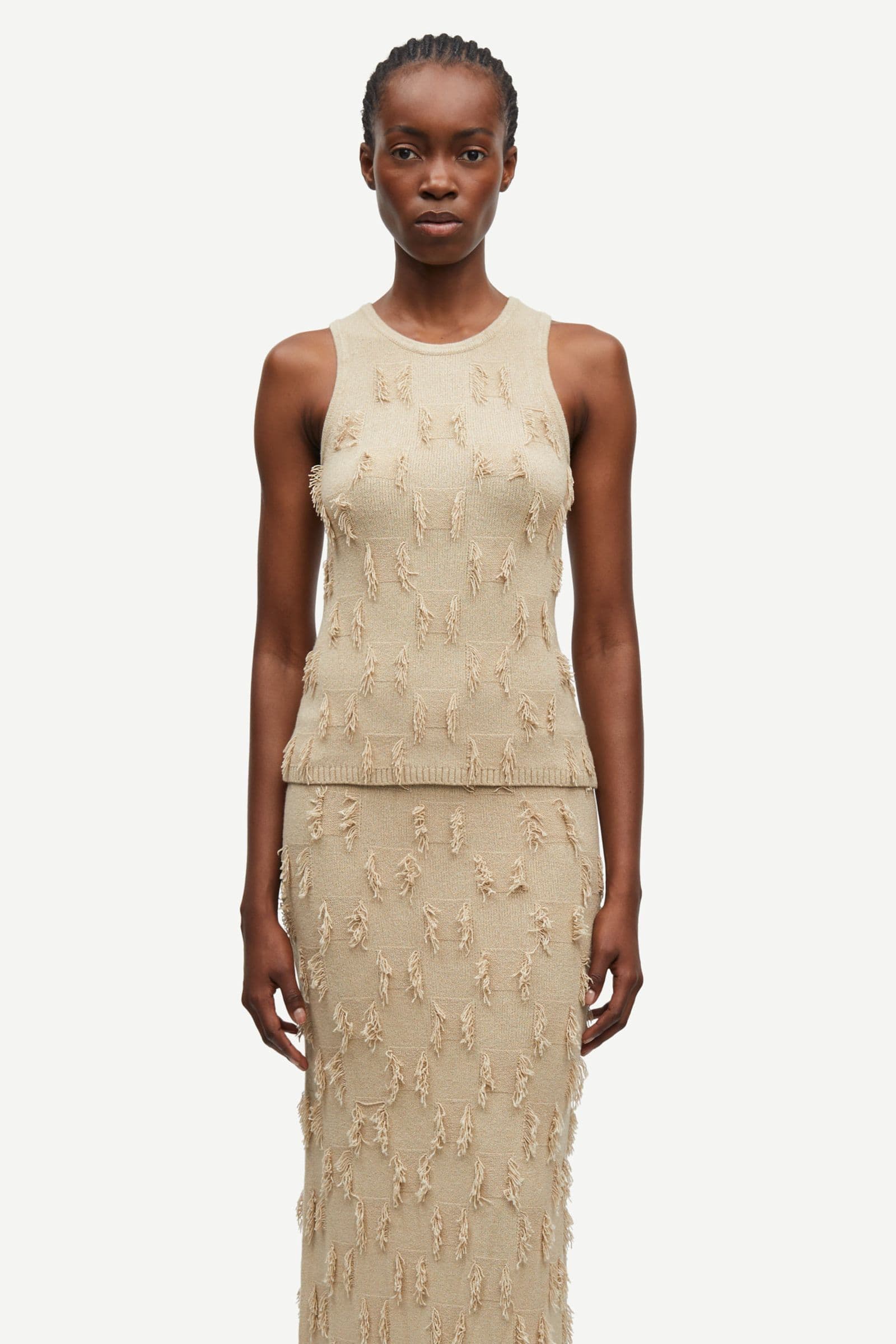 Samarla top 15634 White Pepper