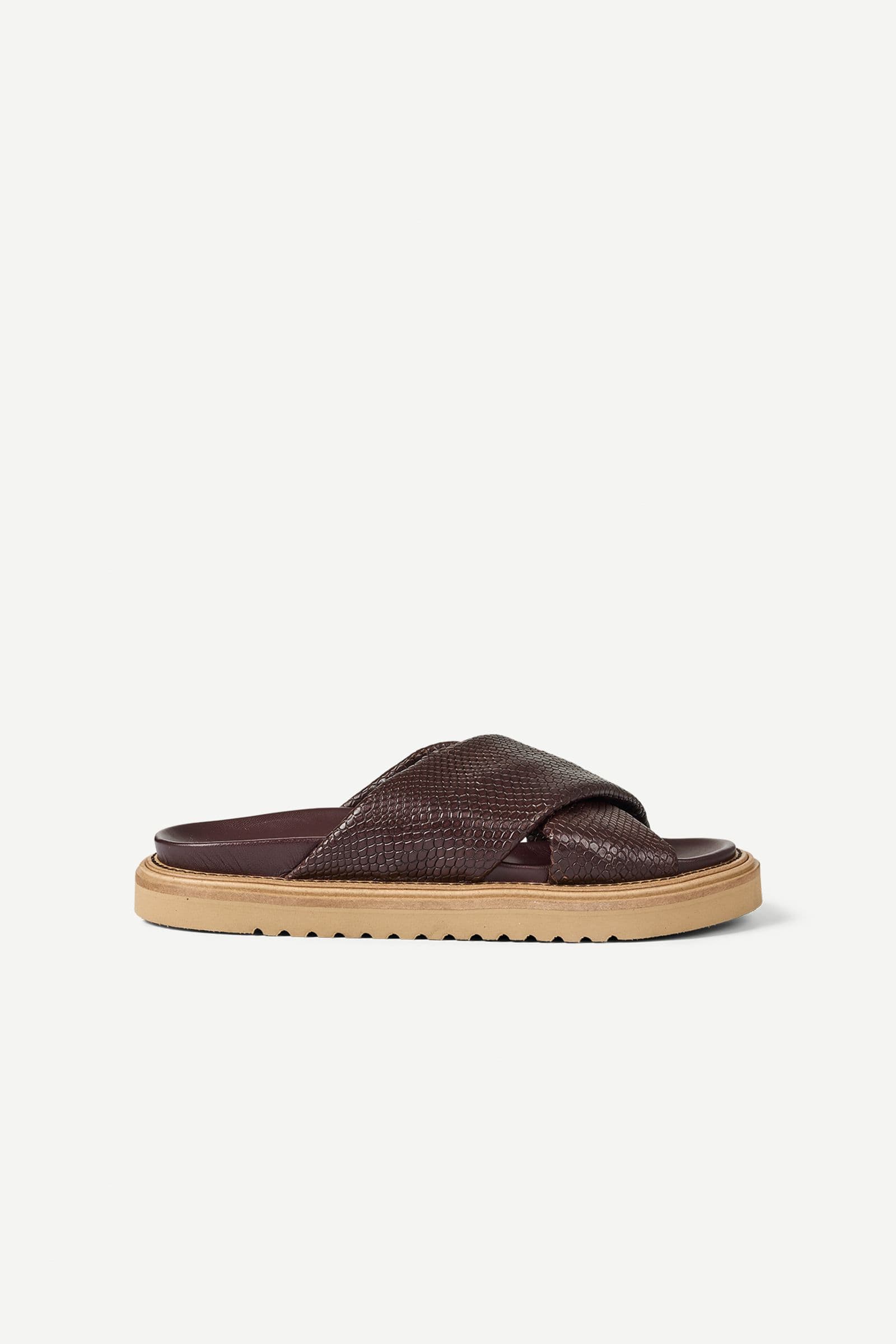 Sabotte sandals 15680 French Roast Snake
