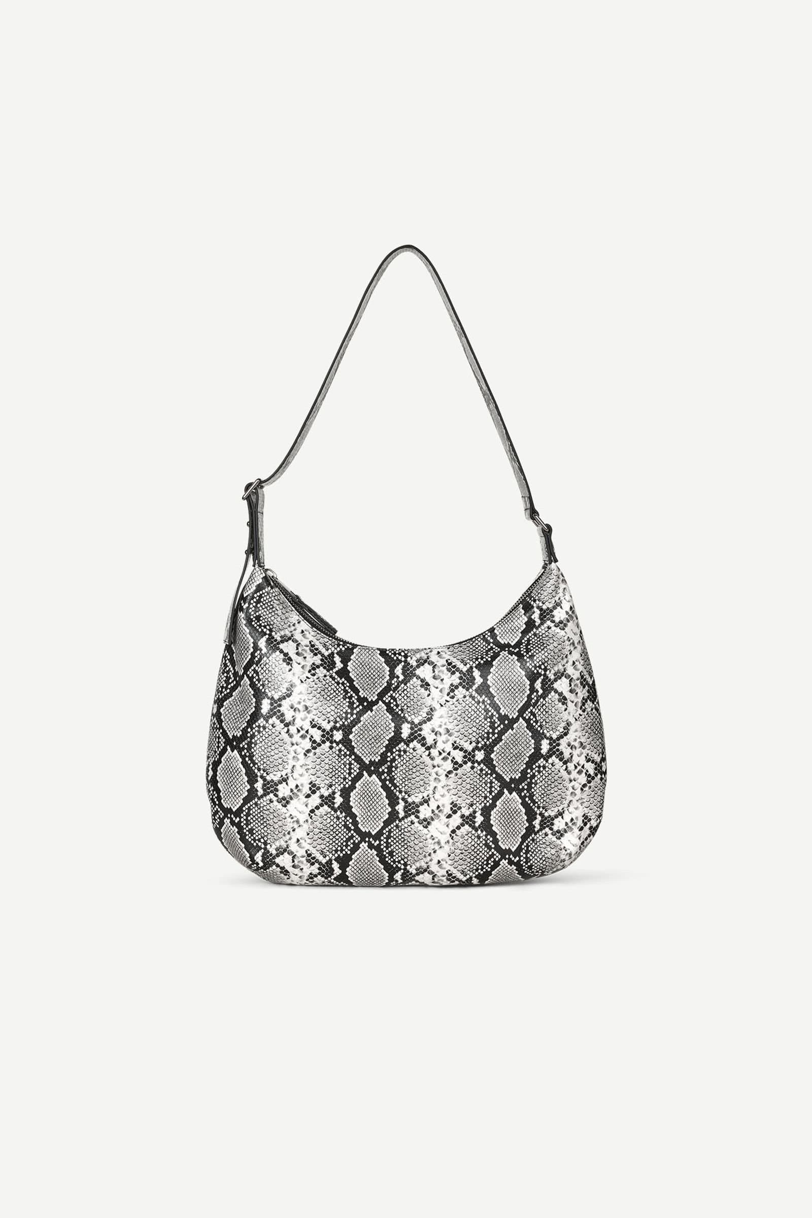 Safreja bag L 15684 Black White Snake