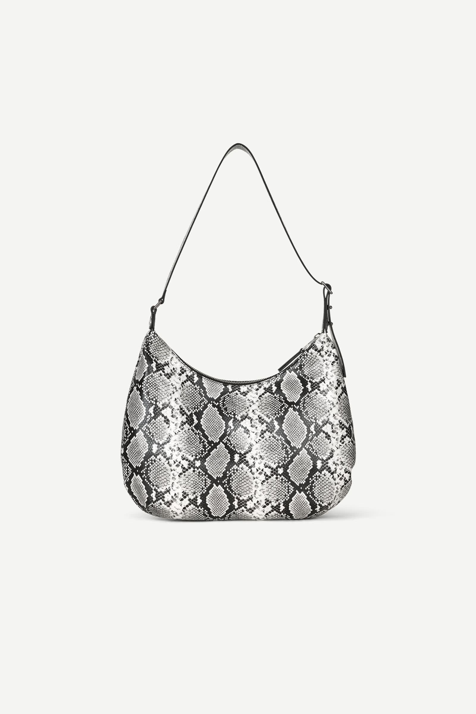 Safreja bag L 15684 Black White Snake