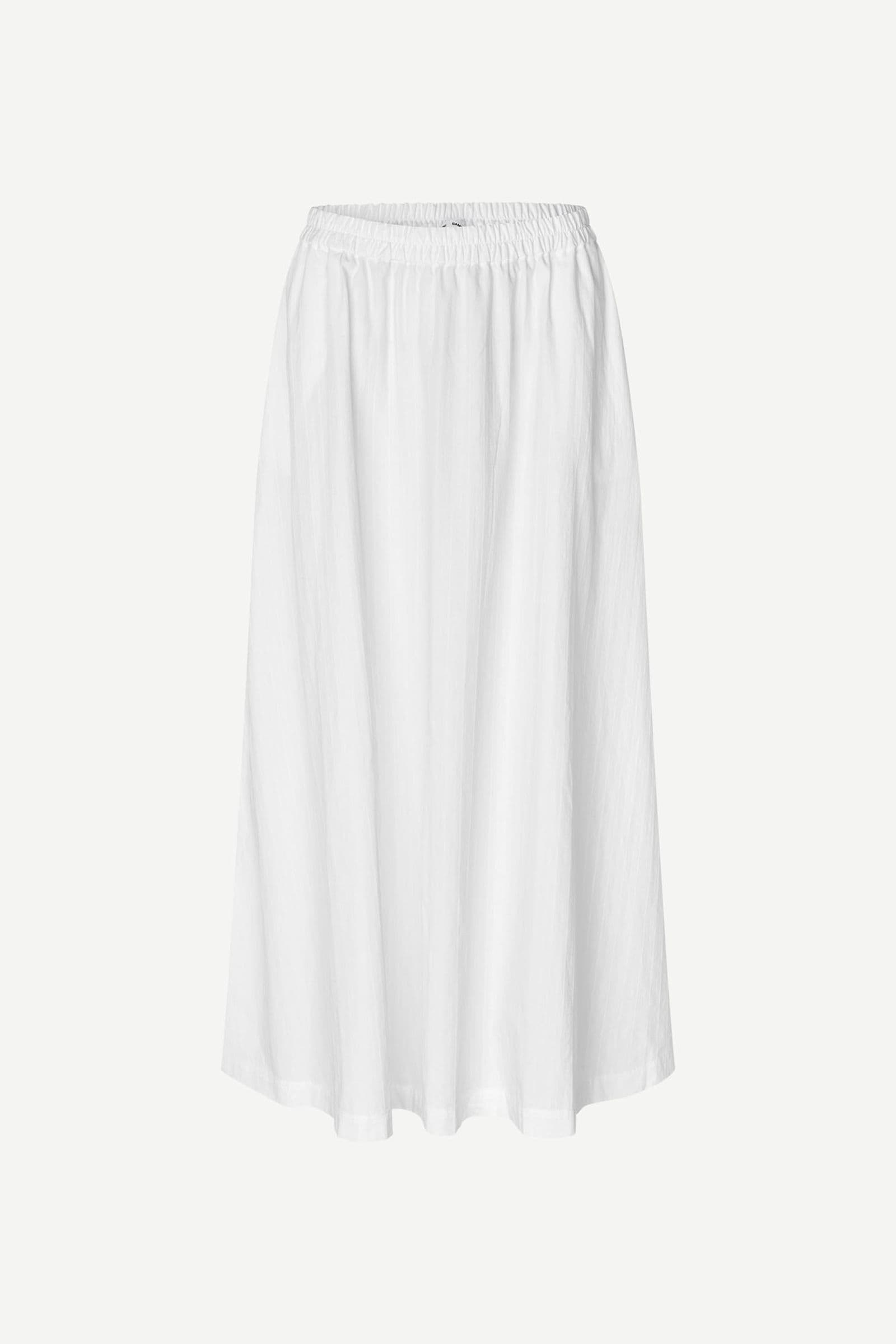 Satina skirt 15646 White