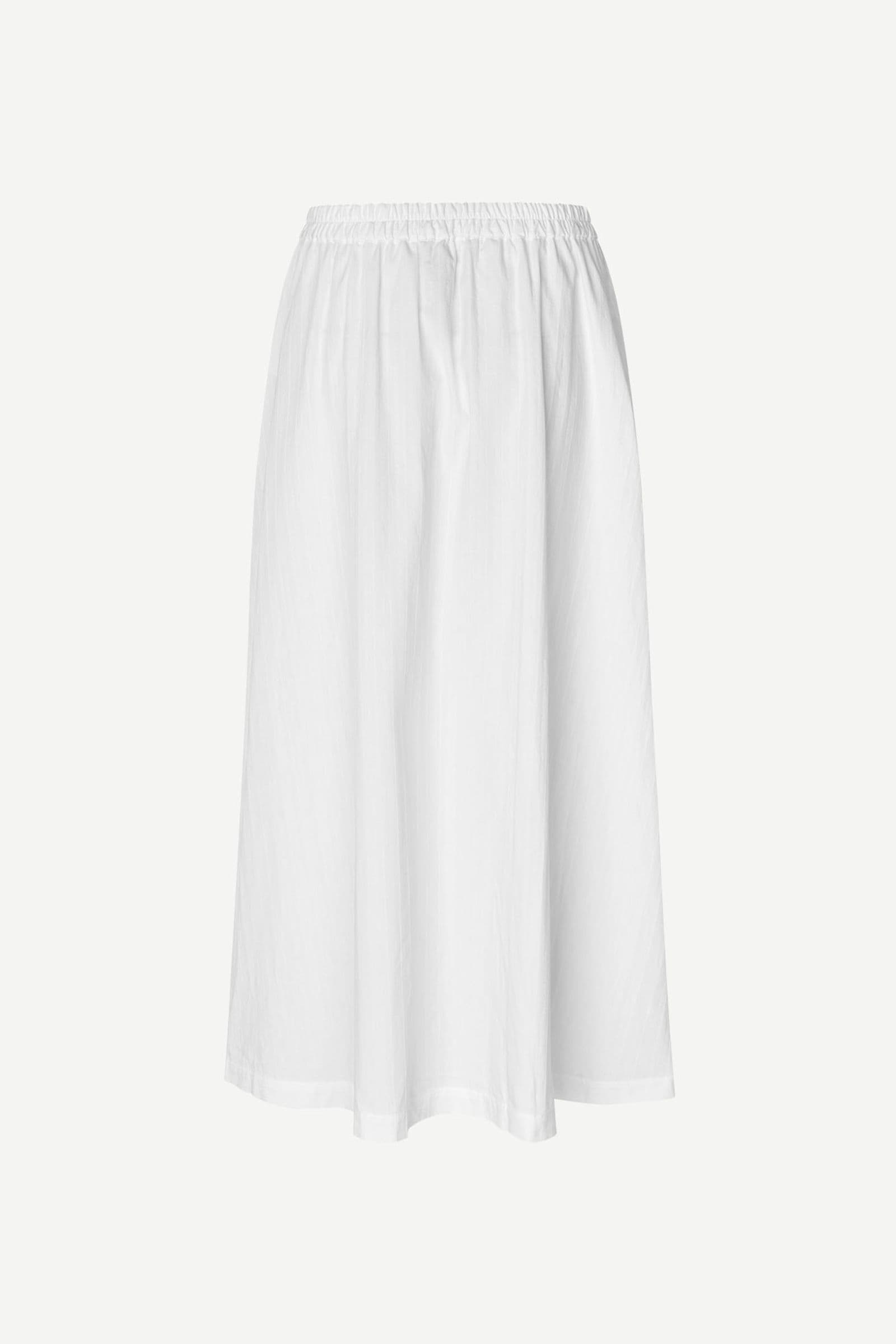 Satina skirt 15646 White