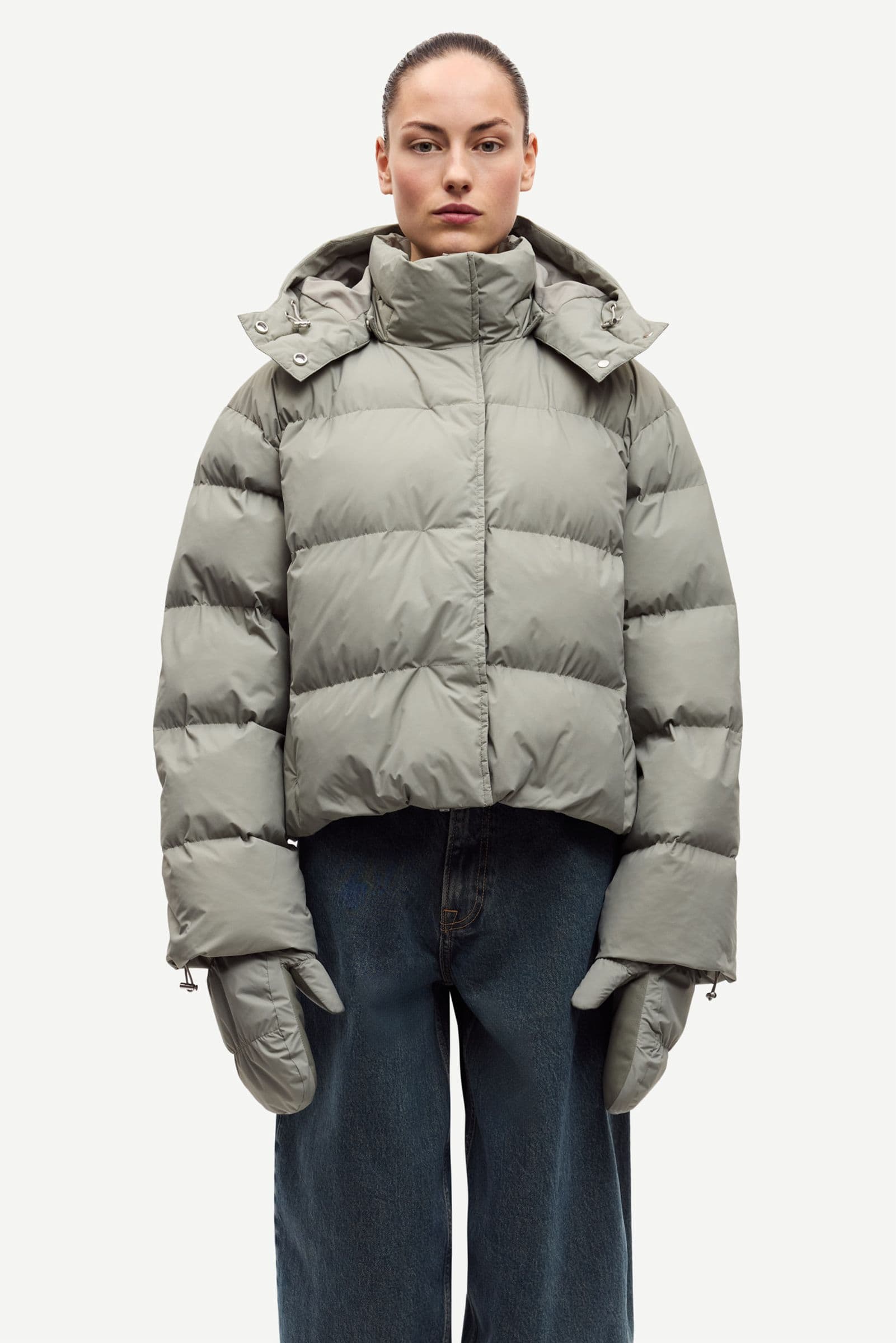 Sahanadi puffer jacket 15701 Elephant Skin