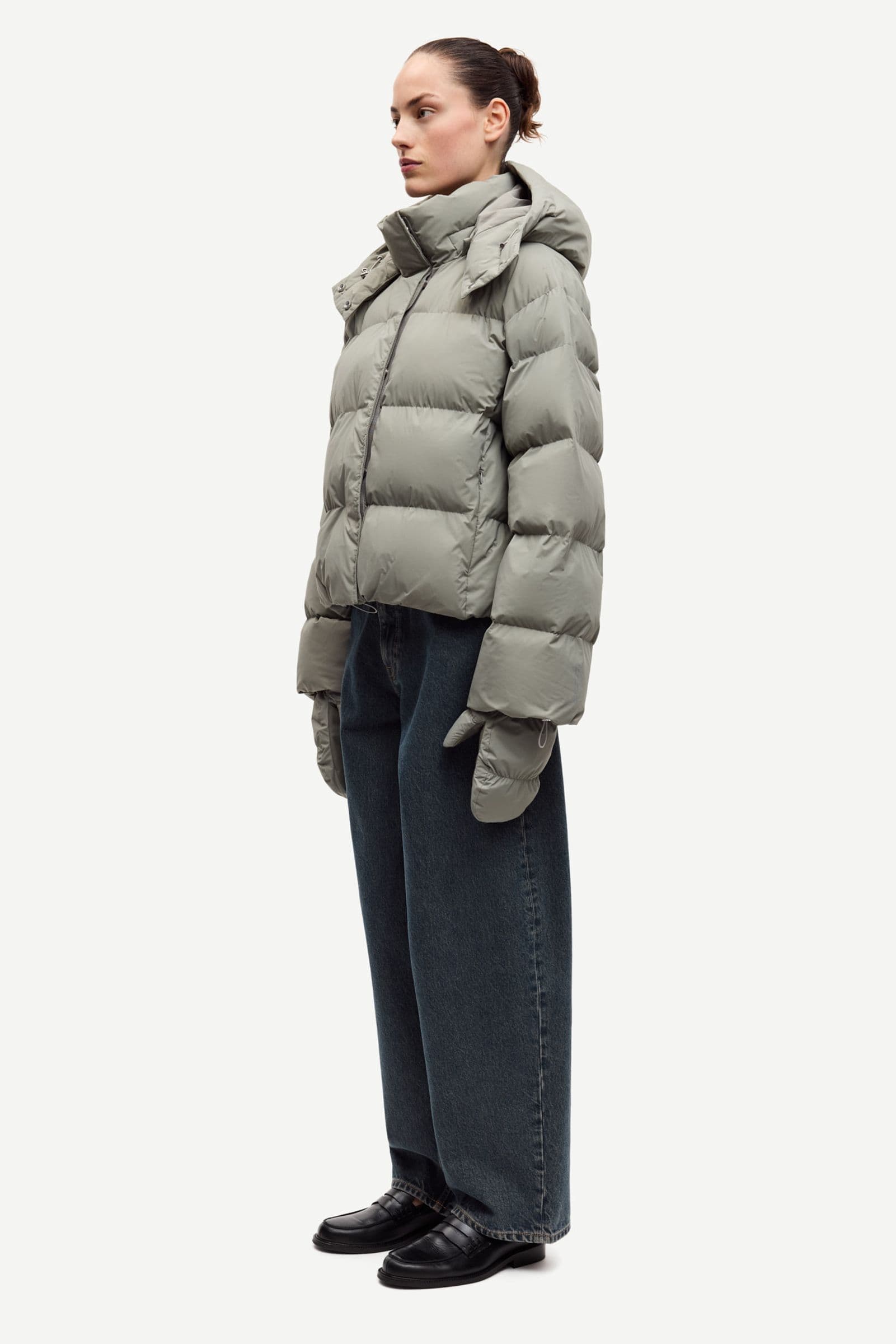 Sahanadi puffer jacket 15701 Elephant Skin