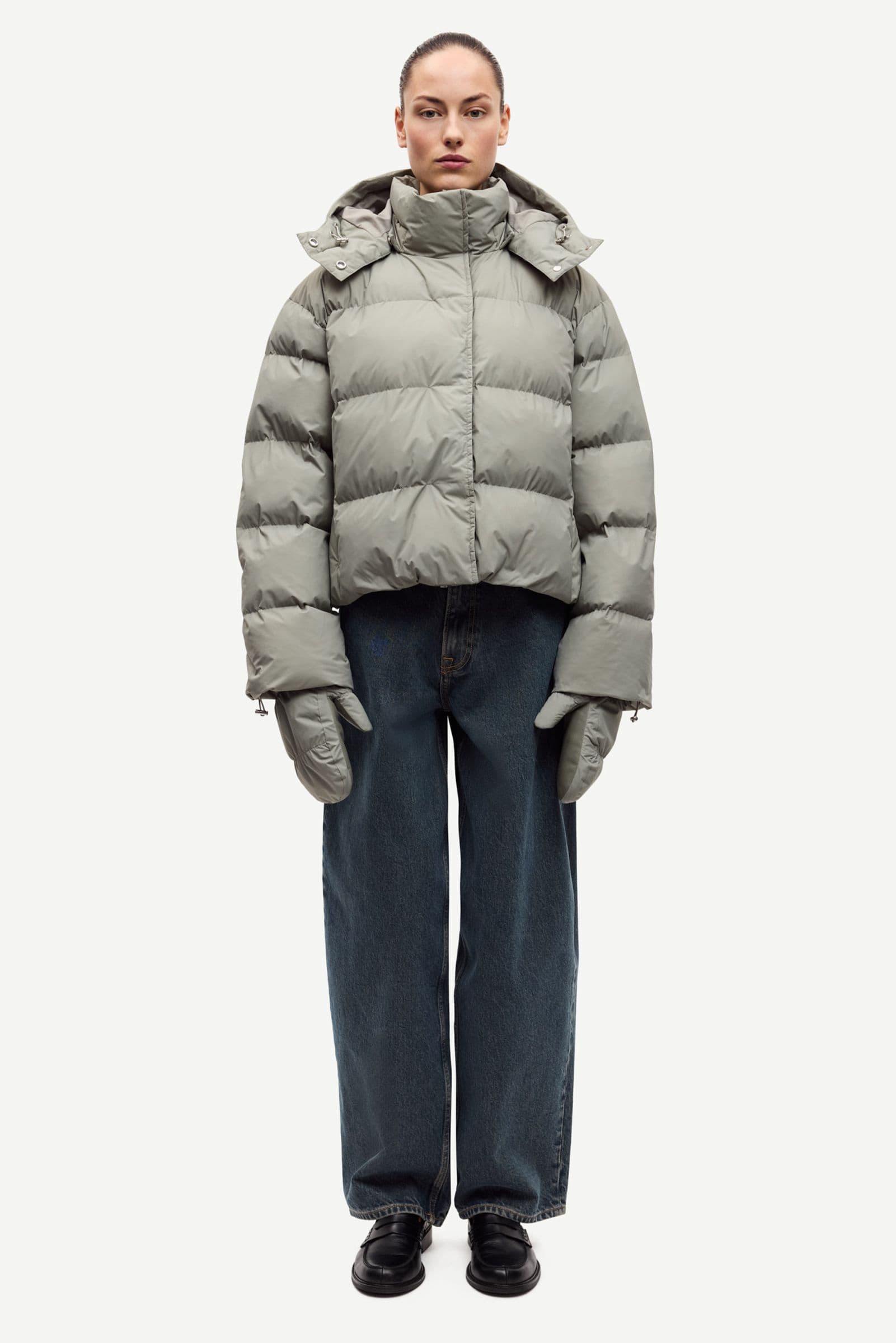 Sahanadi puffer jacket 15701 Elephant Skin