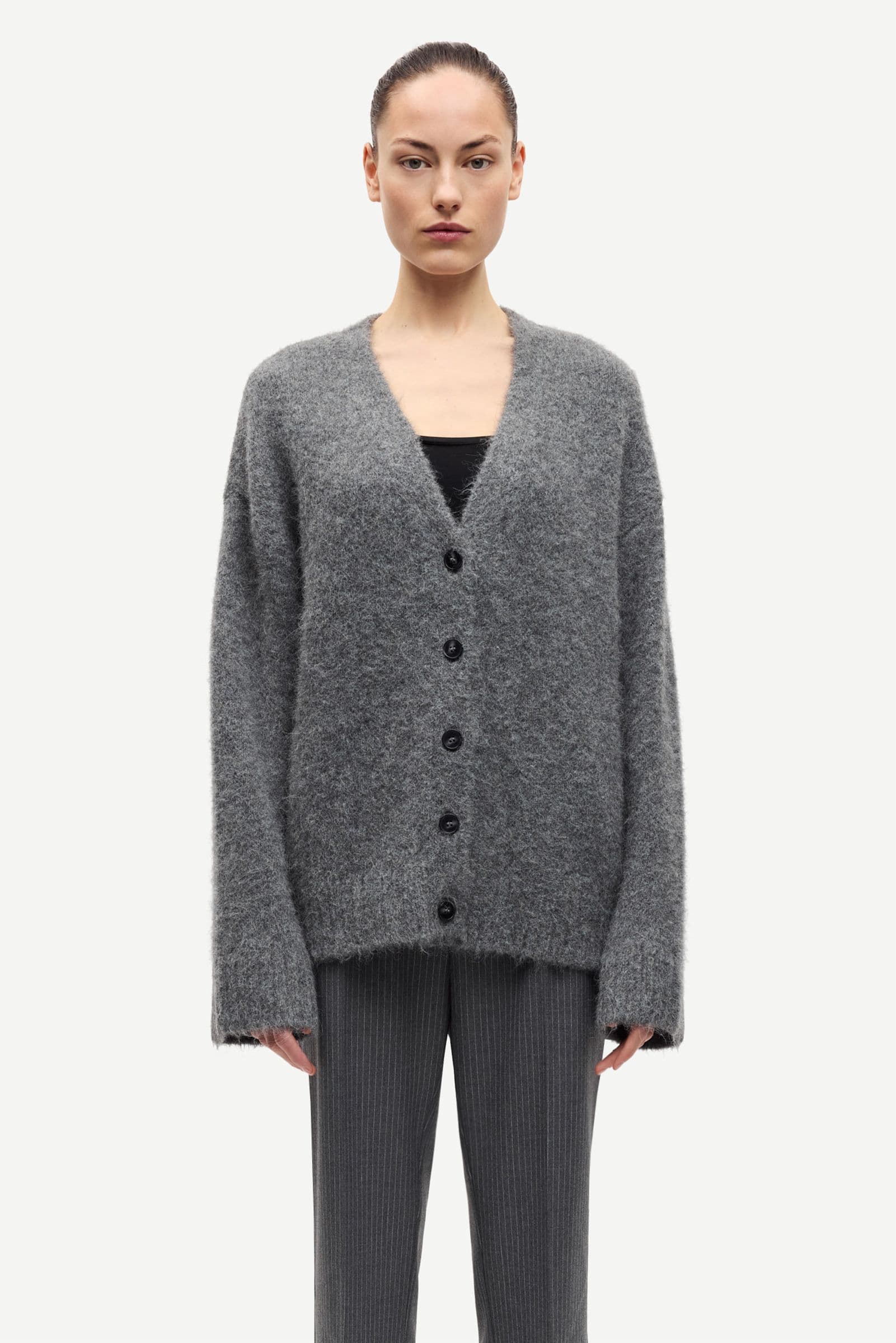 Sajeanne long cardigan 15425 Iron Gate