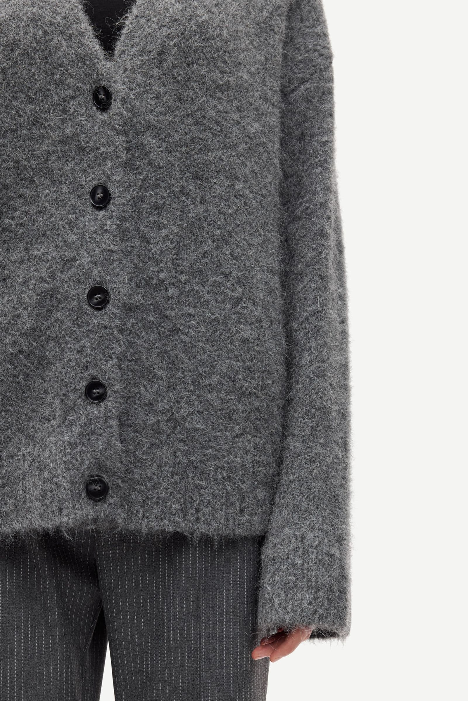 Sajeanne long cardigan 15425 Iron Gate