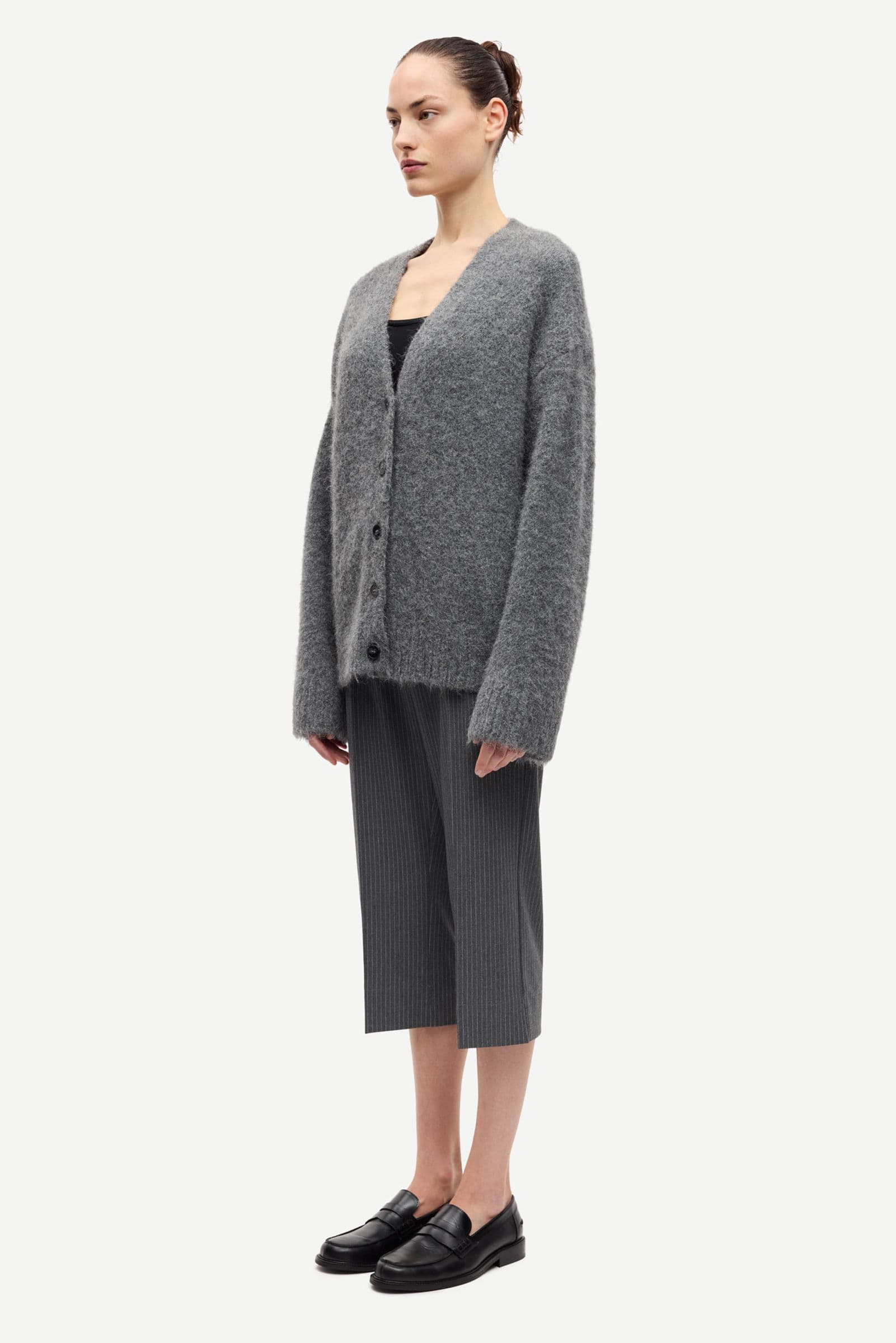 Sajeanne long cardigan 15425 Iron Gate