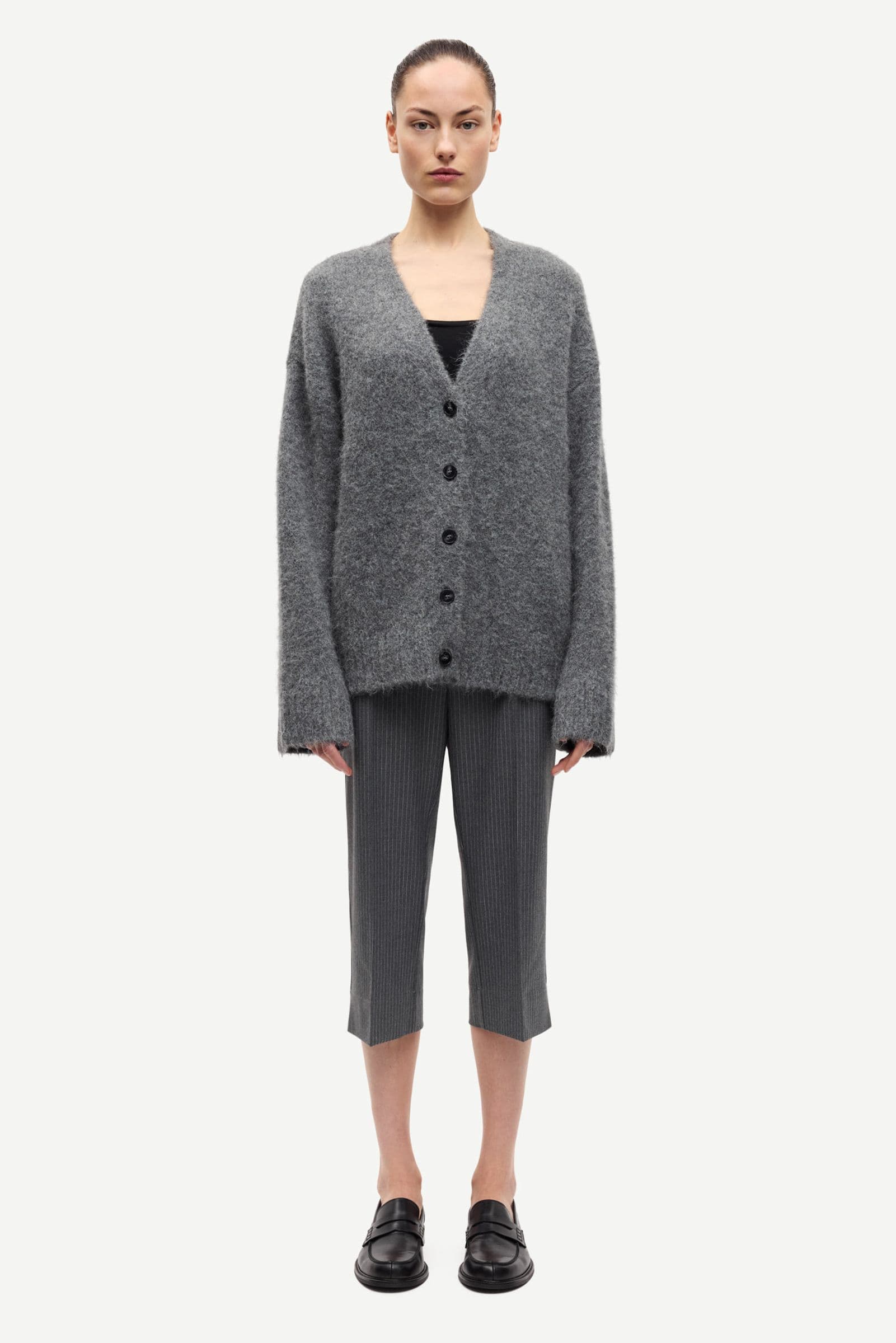 Sajeanne long cardigan 15425 Iron Gate