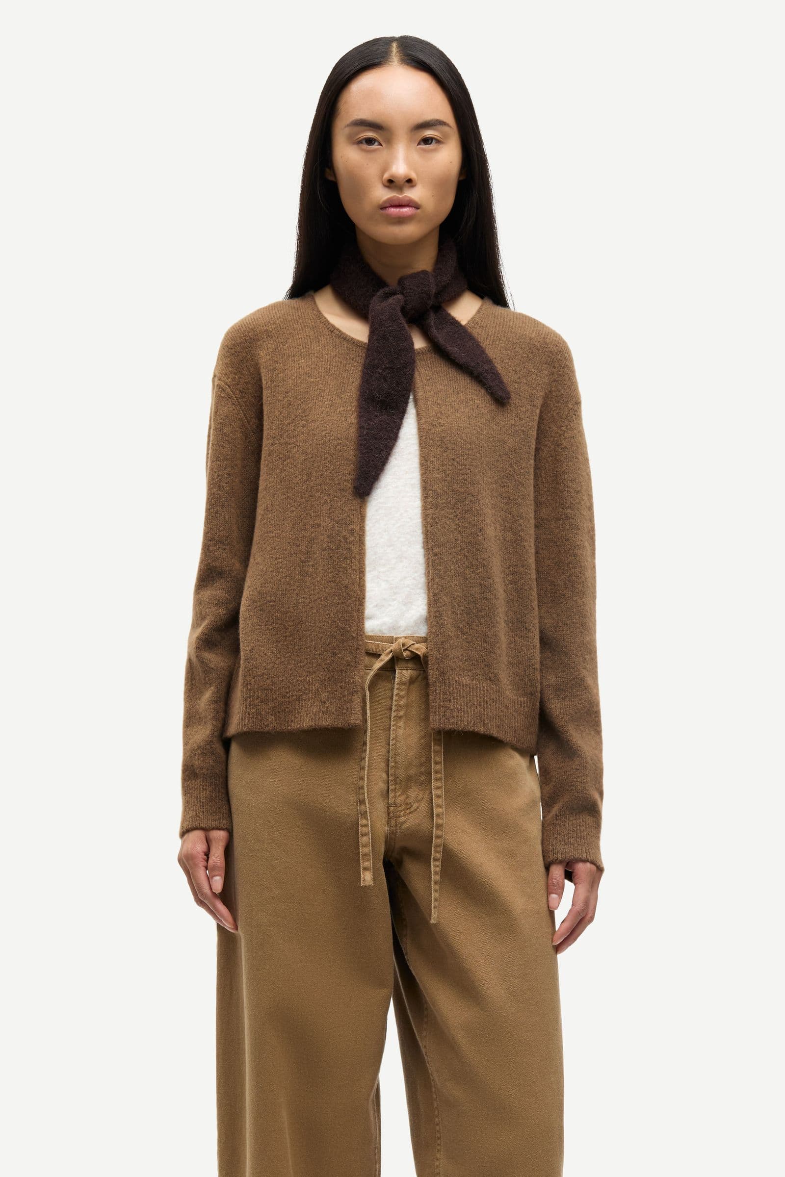 Sacassandra cardigan 15734 Otter