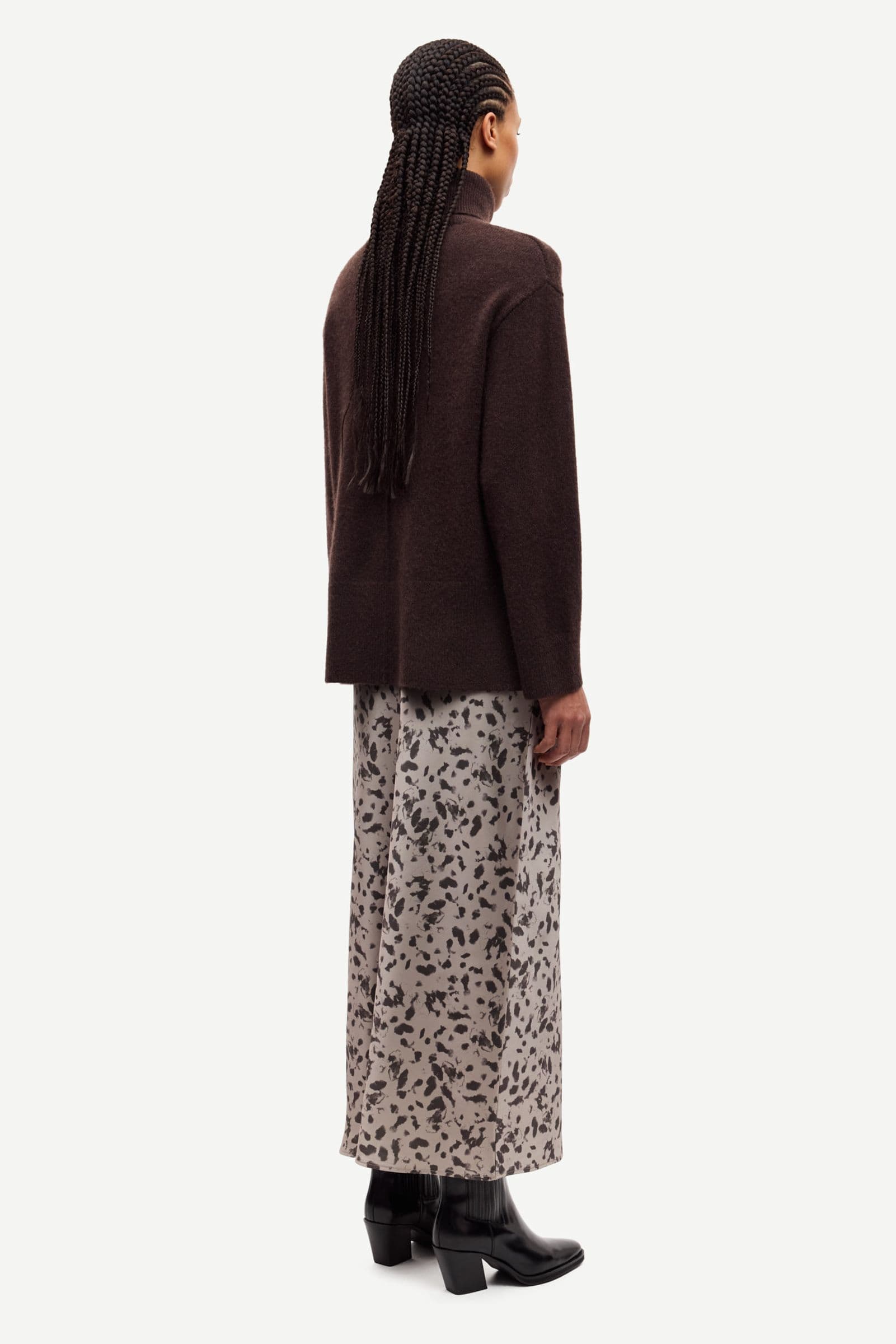 Samartina turtleneck 15722 Black Coffee