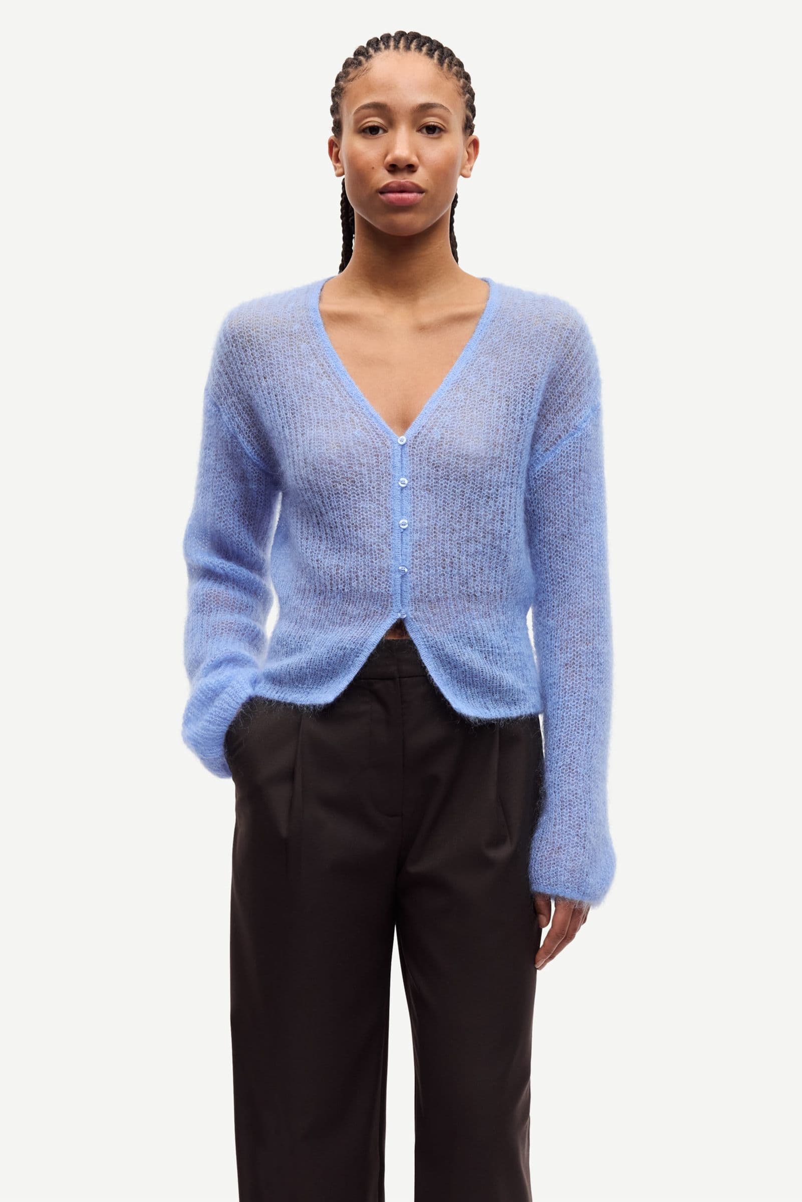 Sapoppie cardigan 15733 Della Robbia Blue