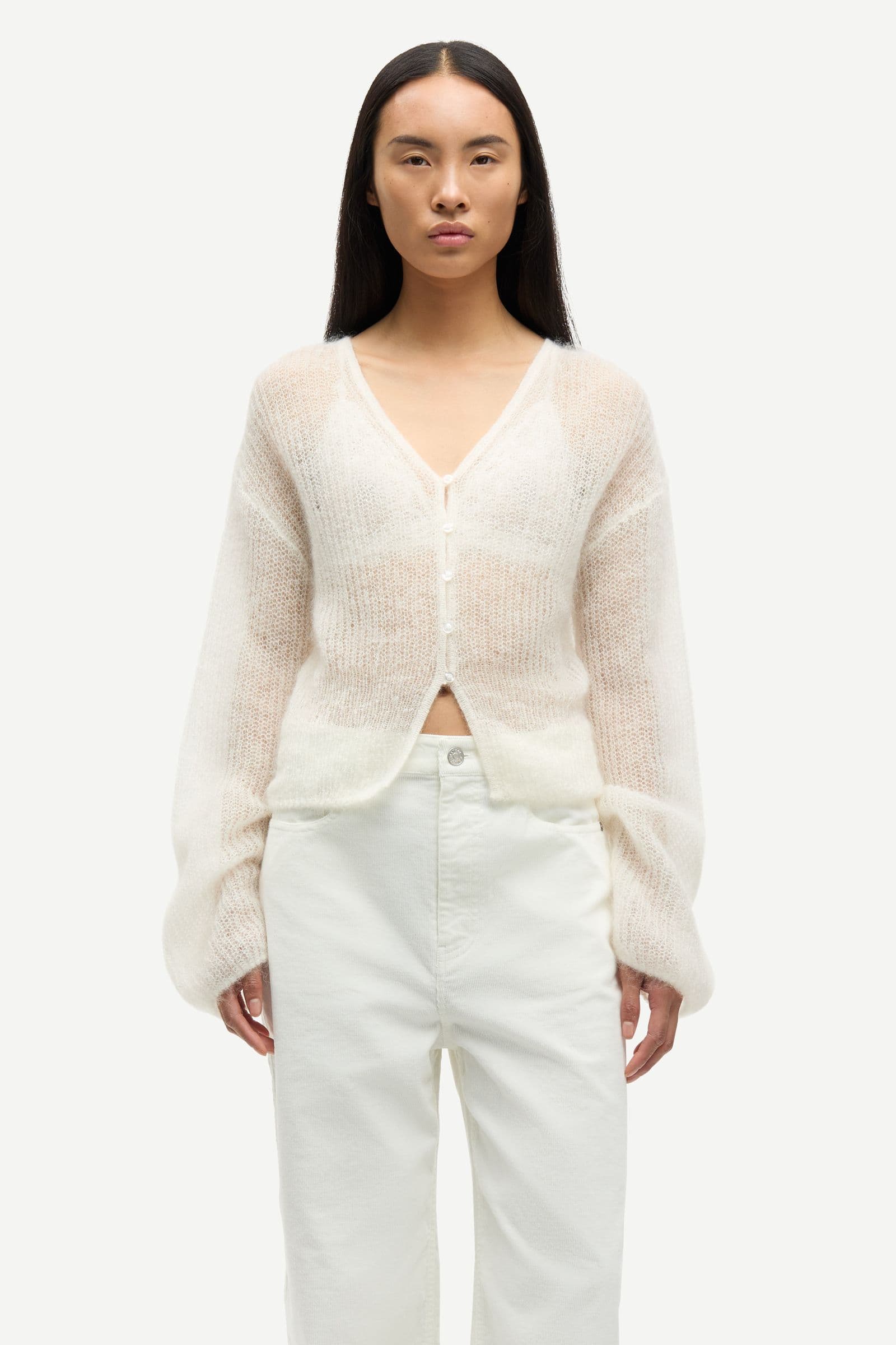 Sapoppie cardigan 15733 Clear Cream